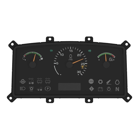 John Deere Standard Instrument Cluster - LVA22032