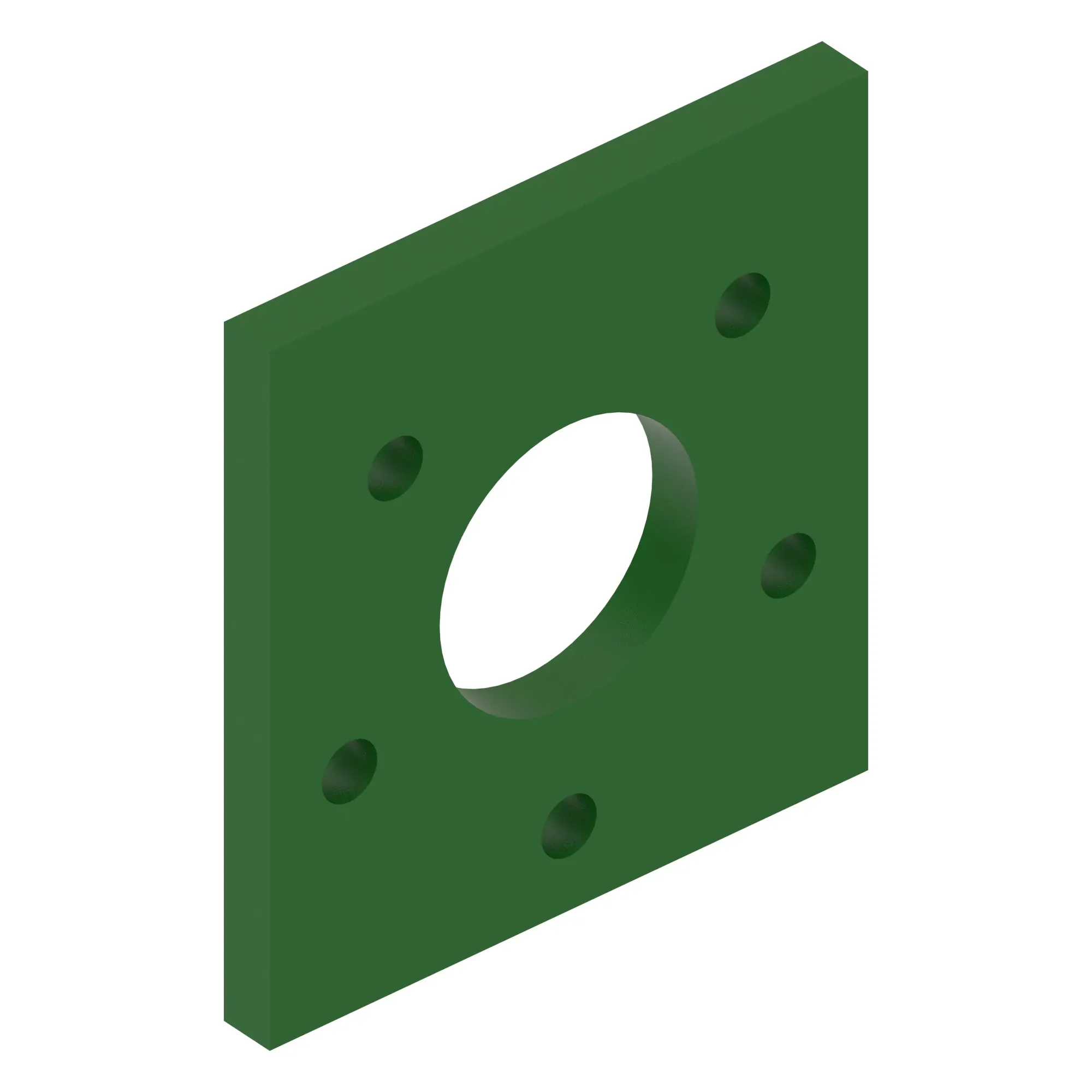 John Deere Cutterhead Bearing Plate - E66606