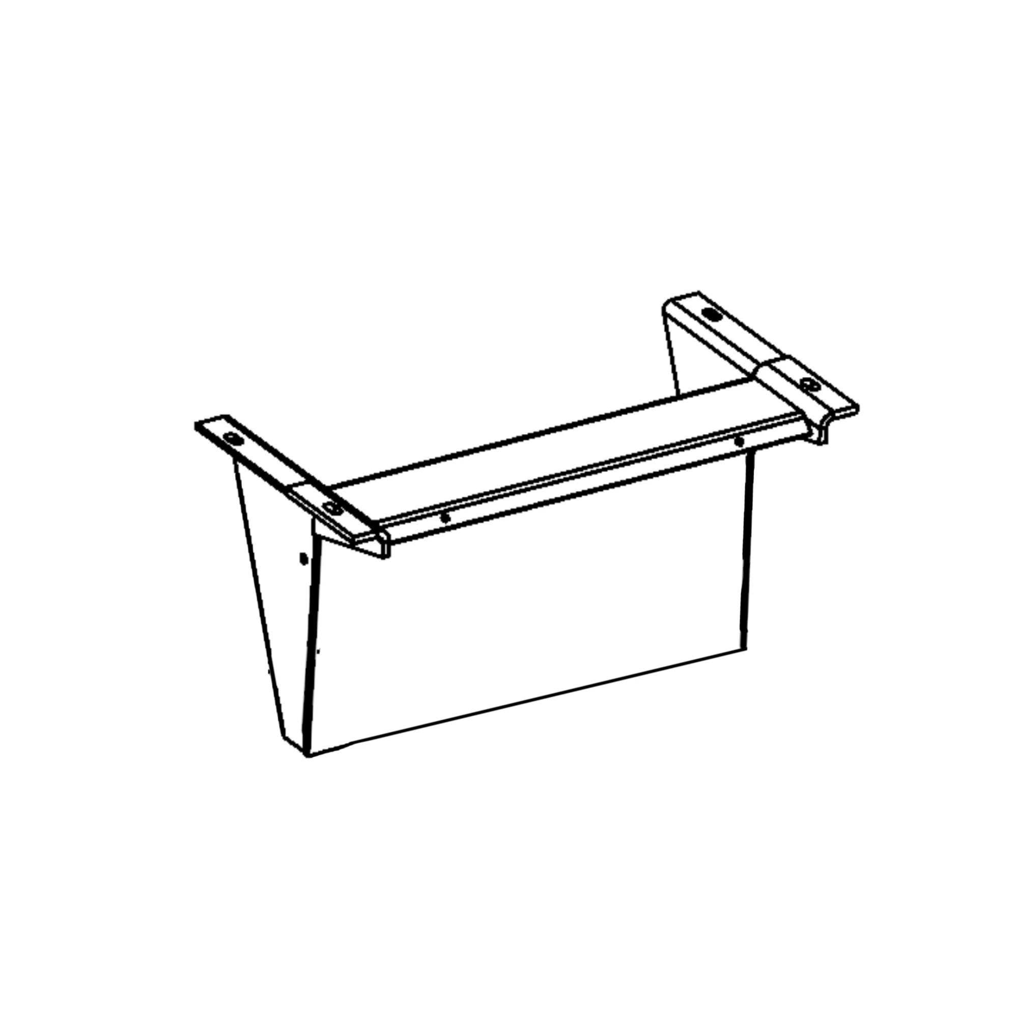 PLATE, WLDMT BACK 304SS