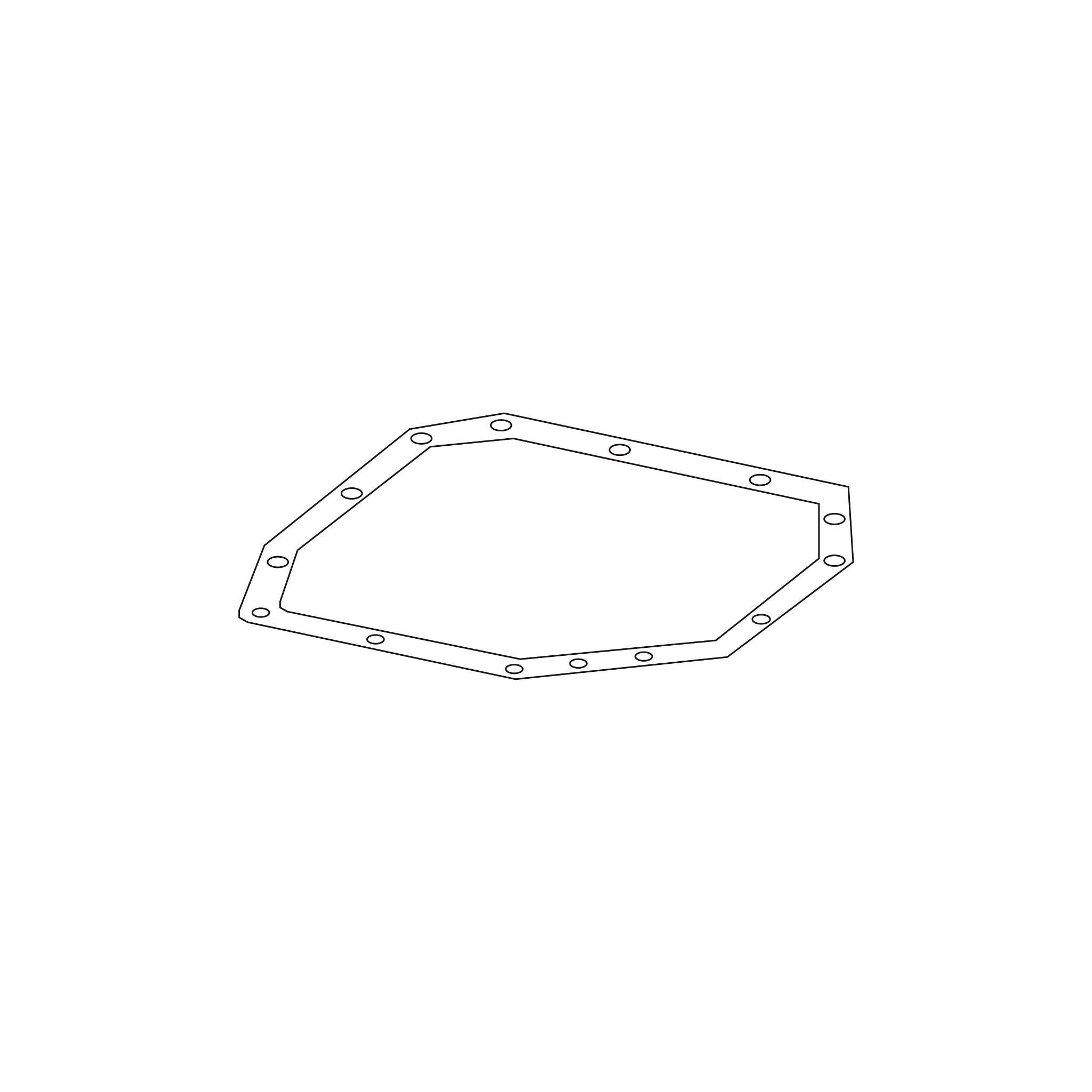 John Deere Transmission Case Cover Gasket - T20583