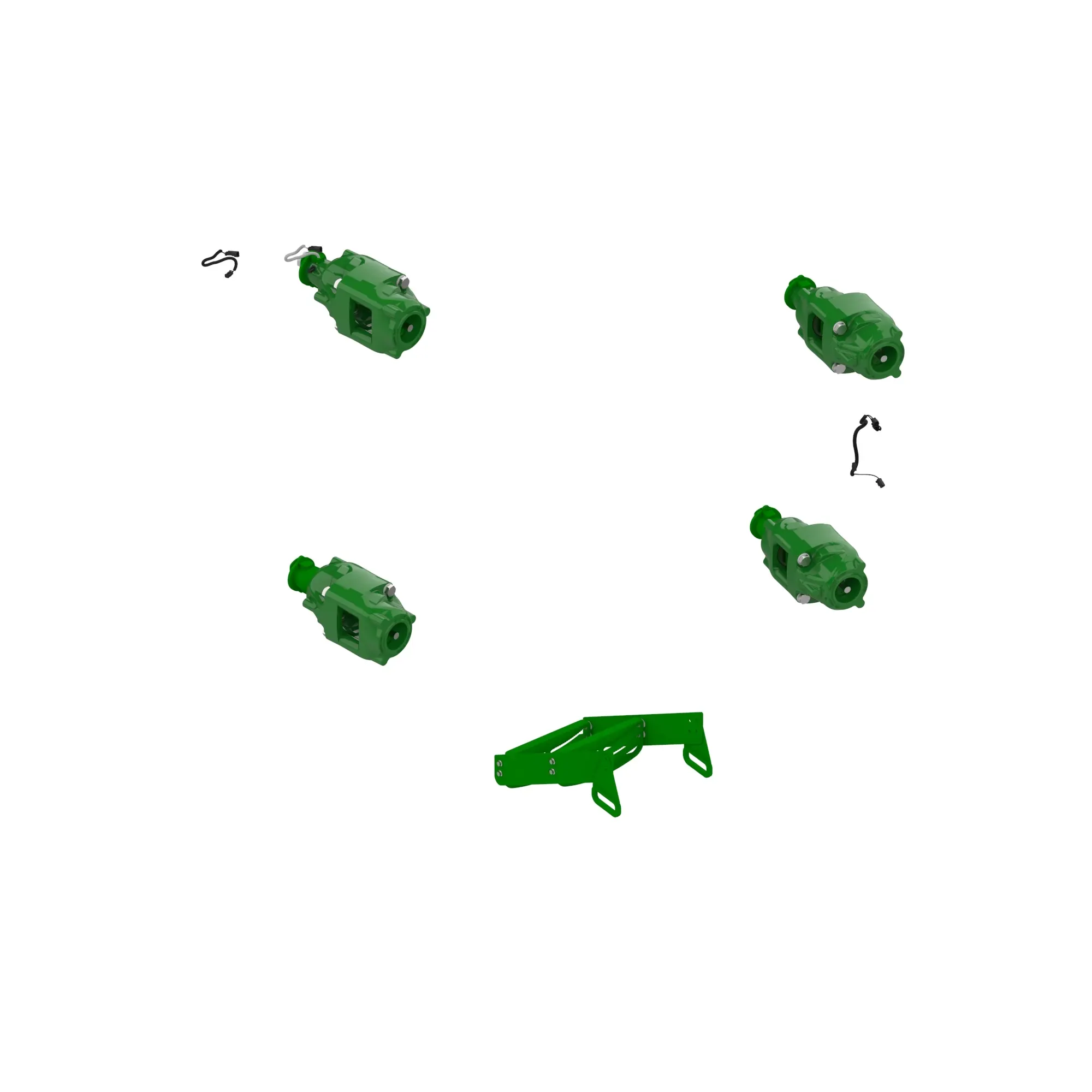 John Deere High Clearance Conversion Spindle Kit - BN400181