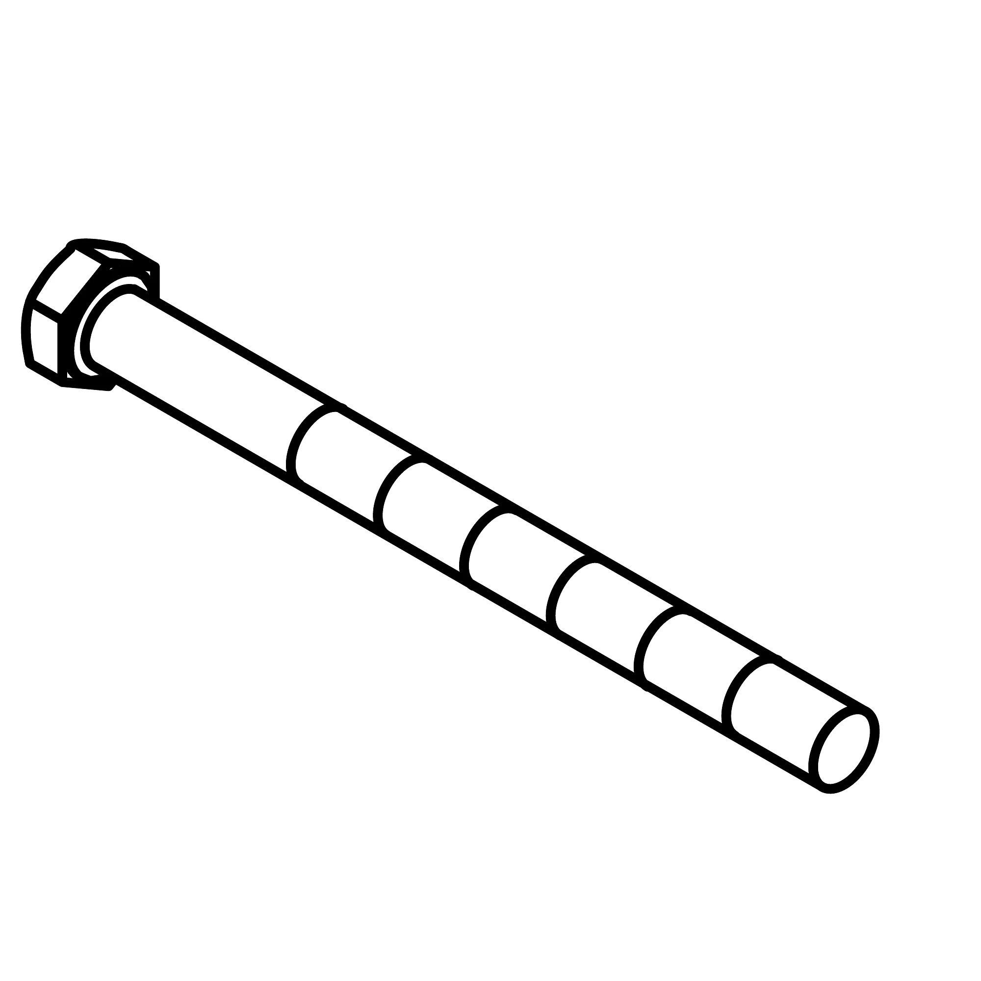 19M7978: Hexagonal Head Screw, M16 X 190 | Shop.Deere.com