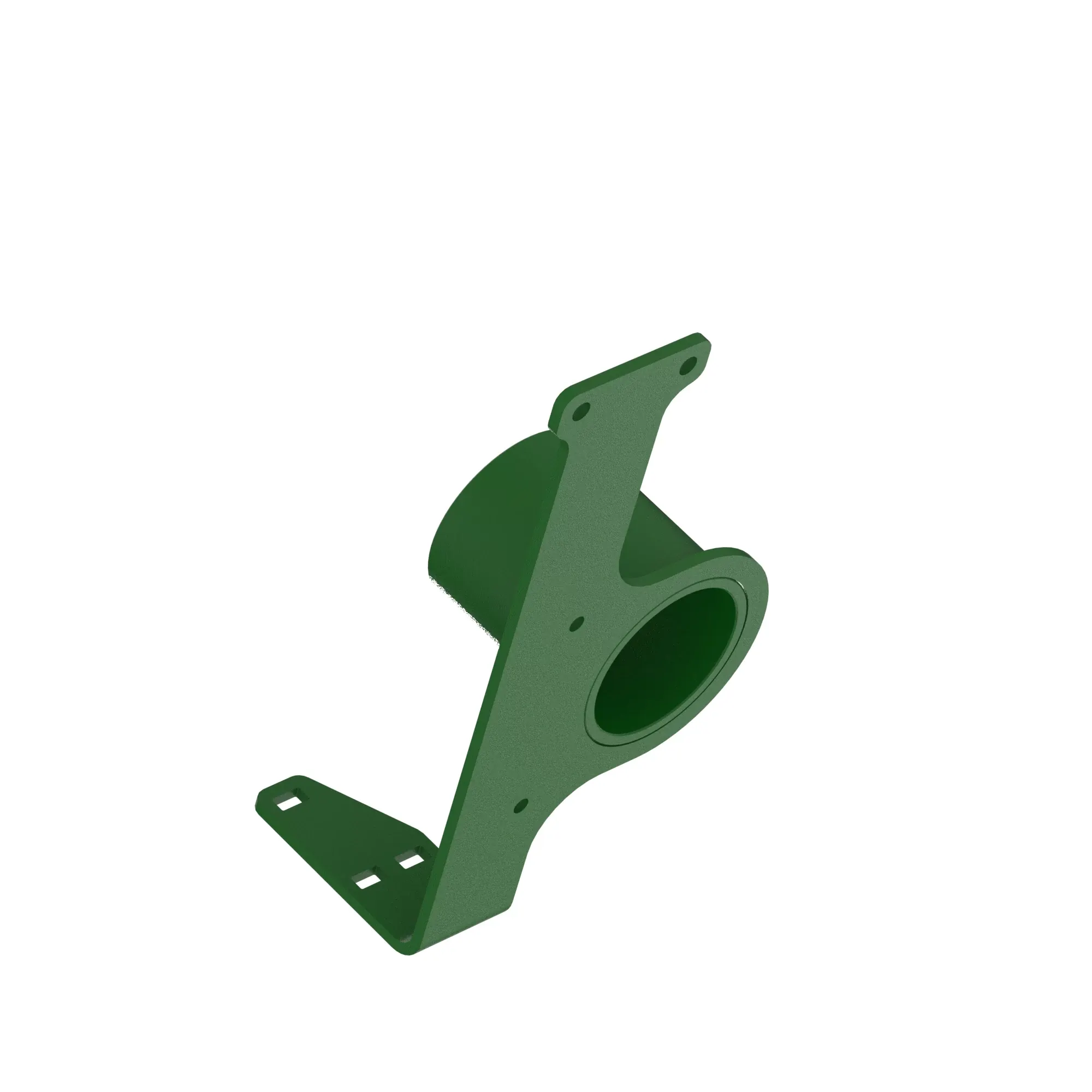SUPPORT, LH ASSY-CENTER CROSS AUGER