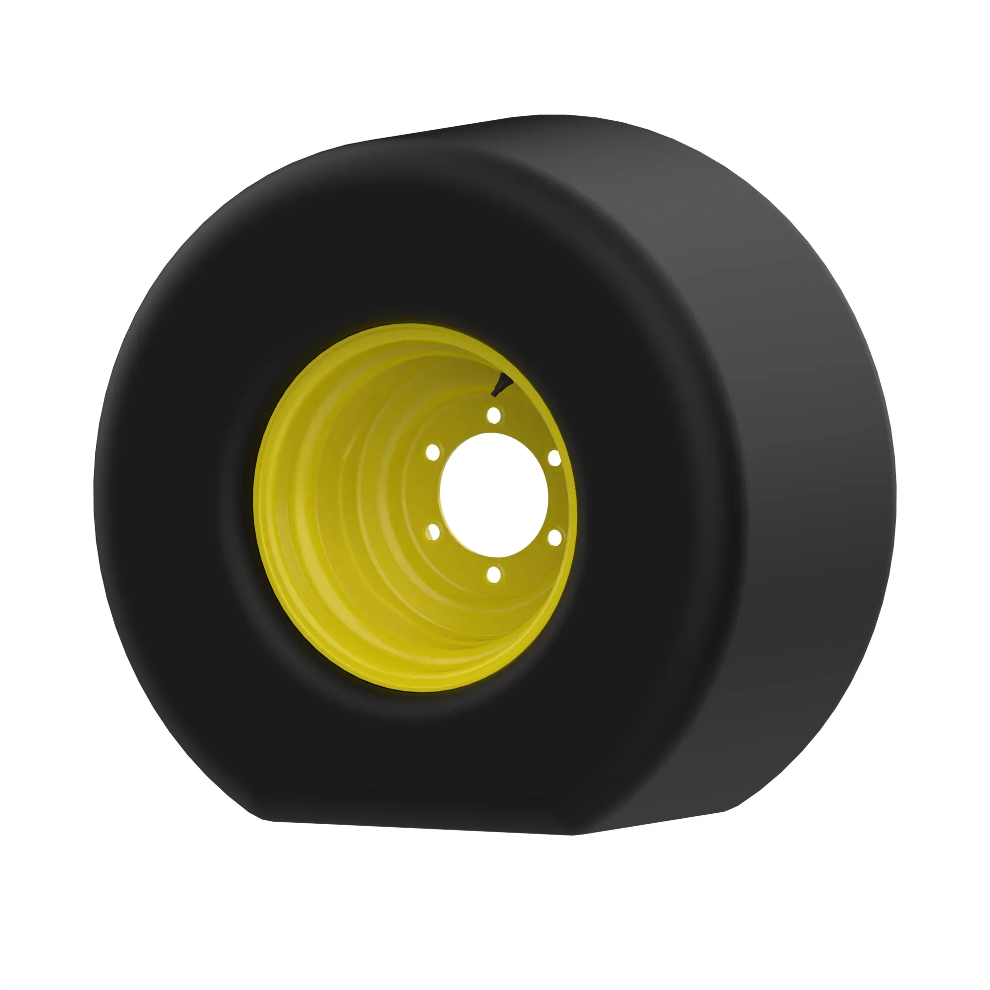 TIRE AND RIM ASSEMBLY
