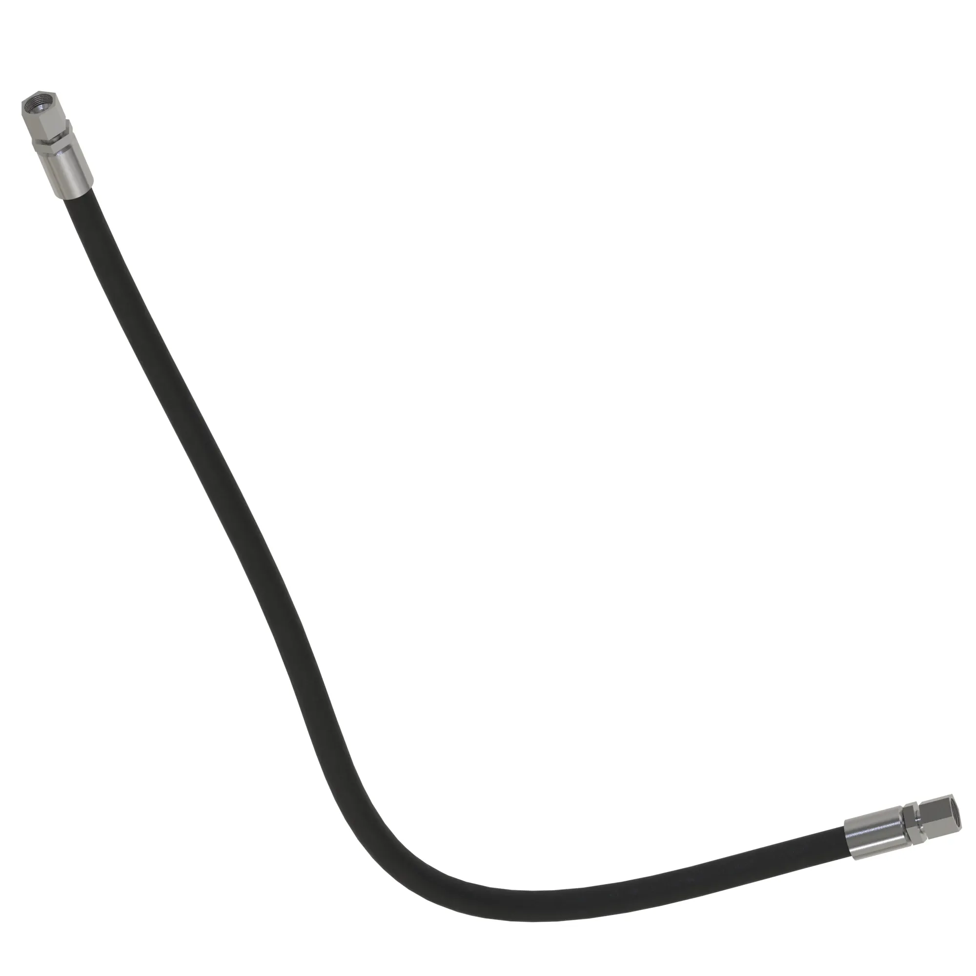 John Deere Elevator Drive Motors to Valve Hydraulic Hose - AXT22294