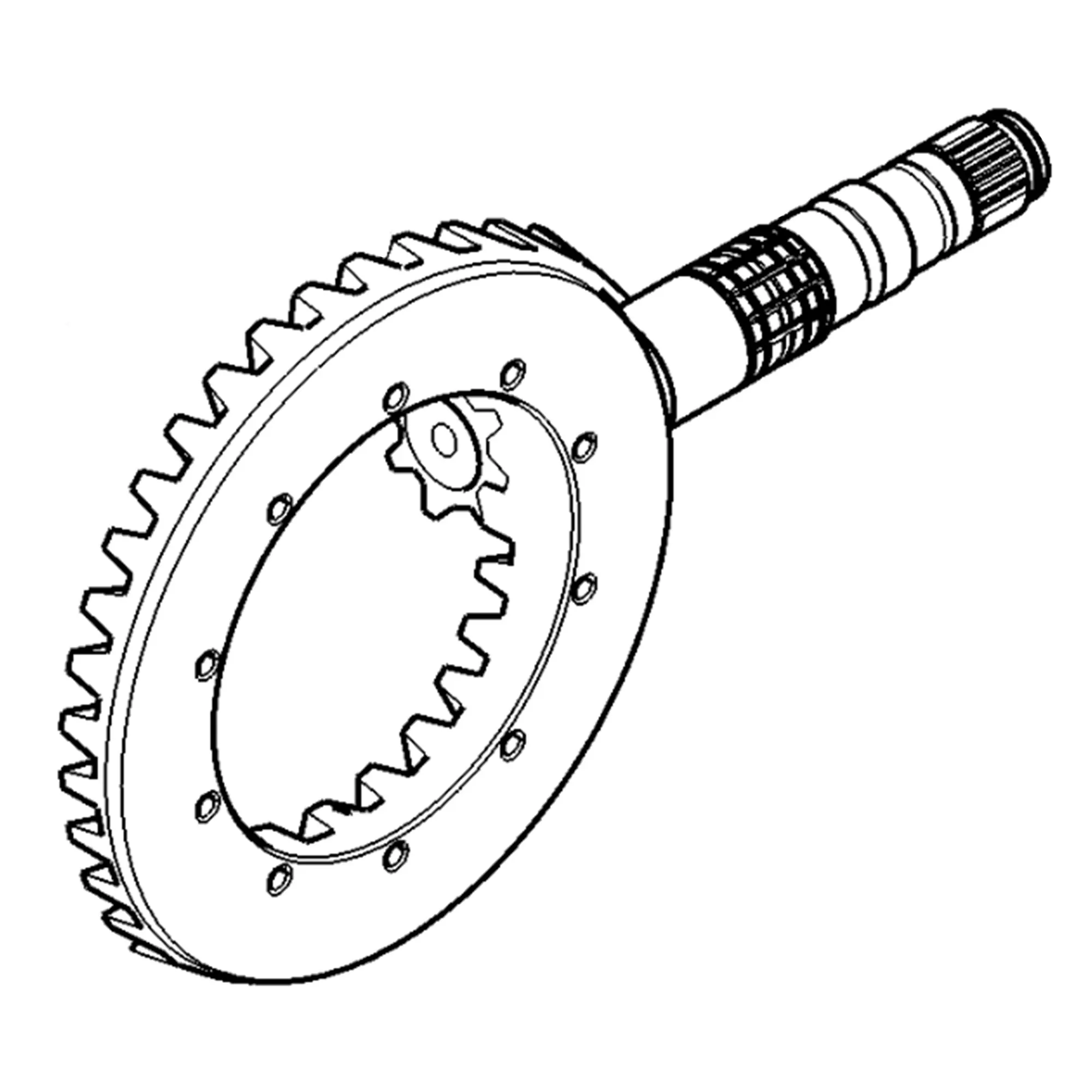 John Deere Ring Gear and Pinion - AL232346