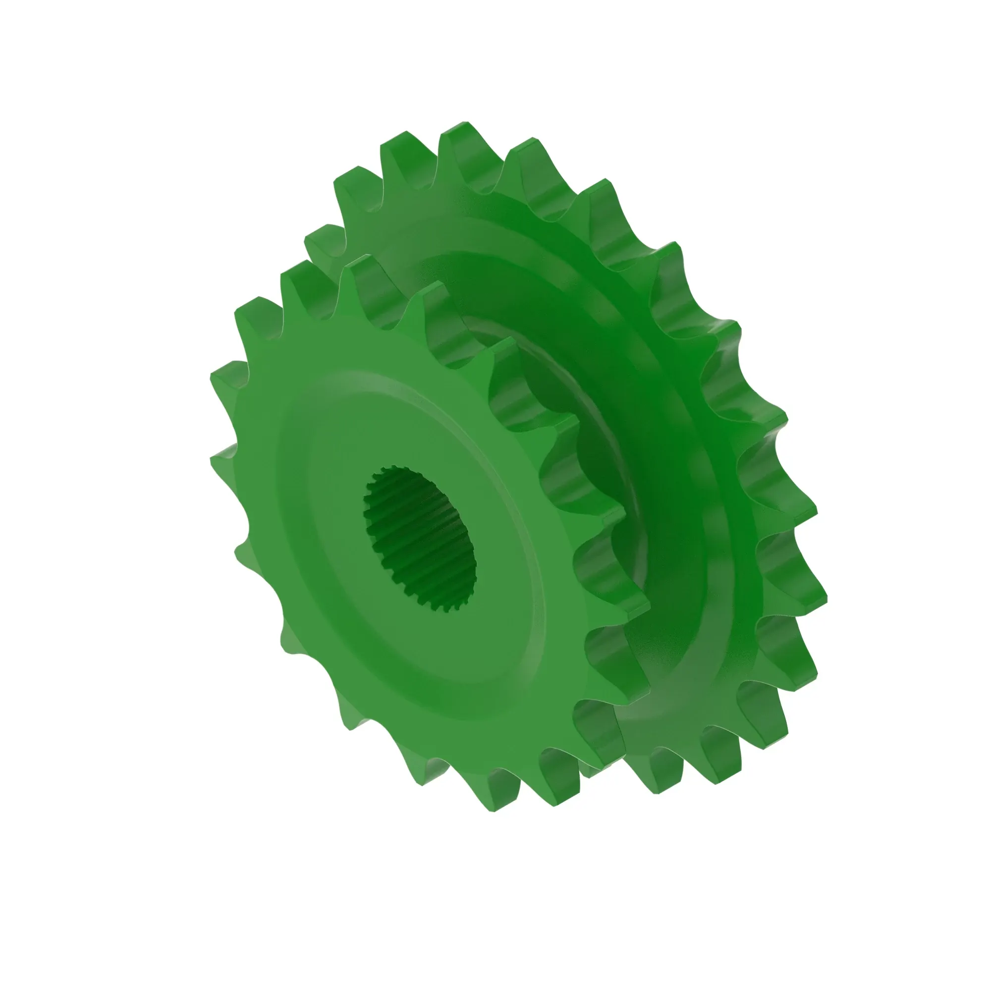 John Deere Feeder House Drive Double Chain Sprocket - HXE157495
