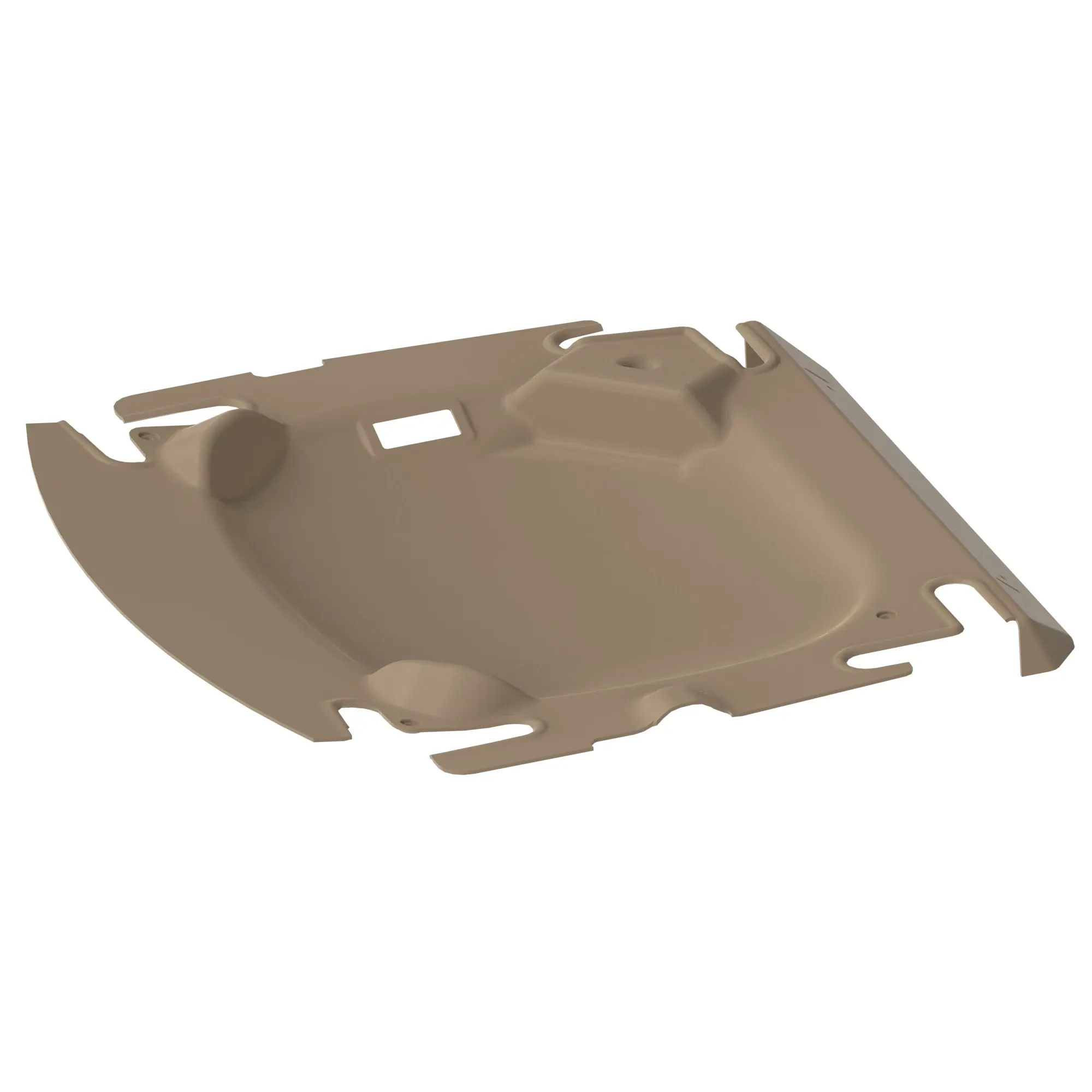 HEADLINER,  CAB W/O RADIO CUTOUT, GRAY