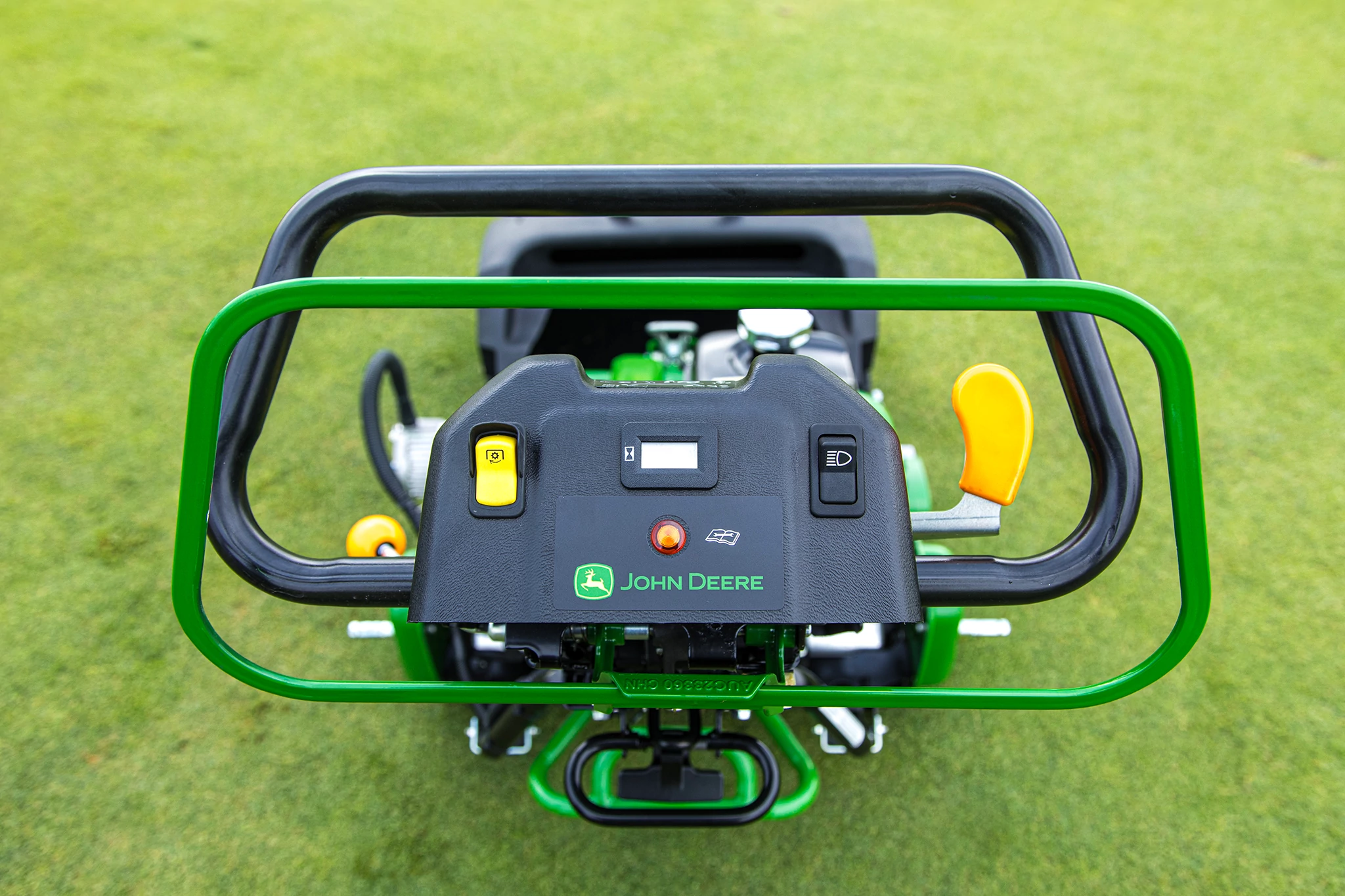 Top view of 220 E-Cut Hybrid controls