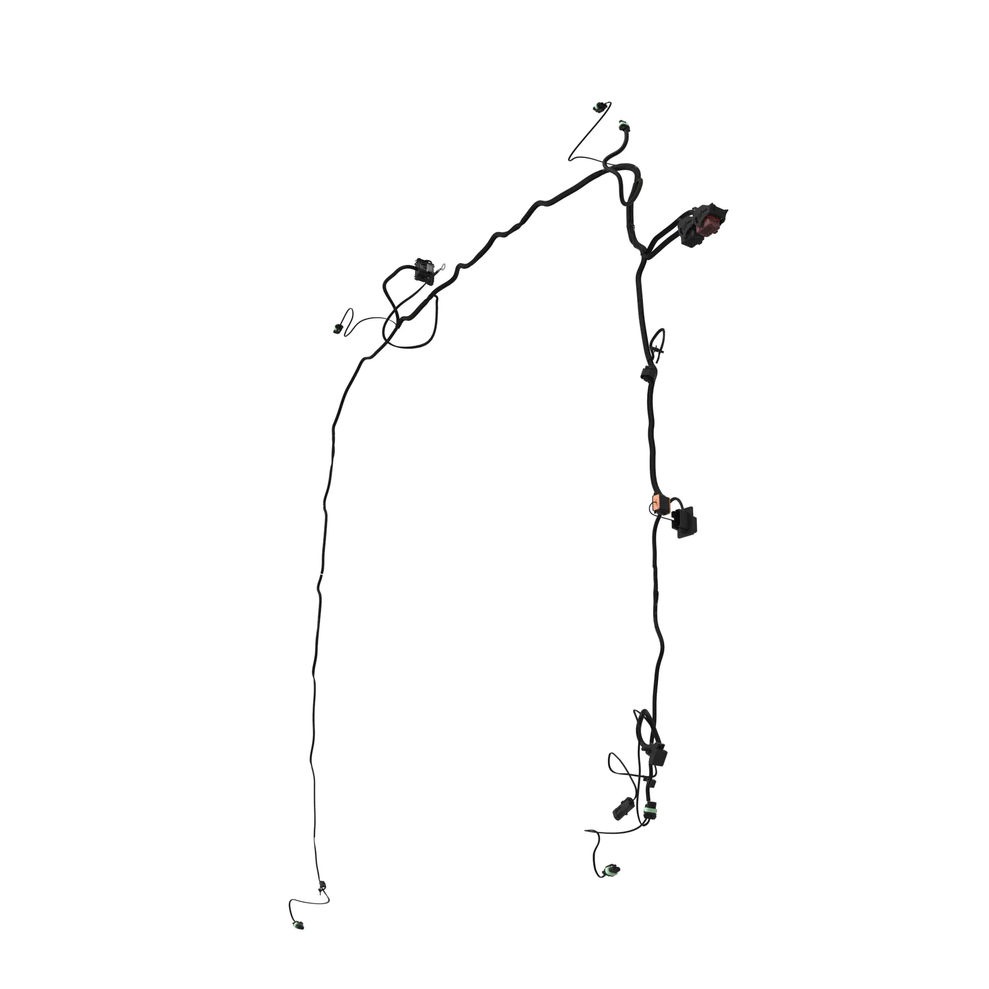 John Deere Roof Outer Light Wiring Harness - AKK21697