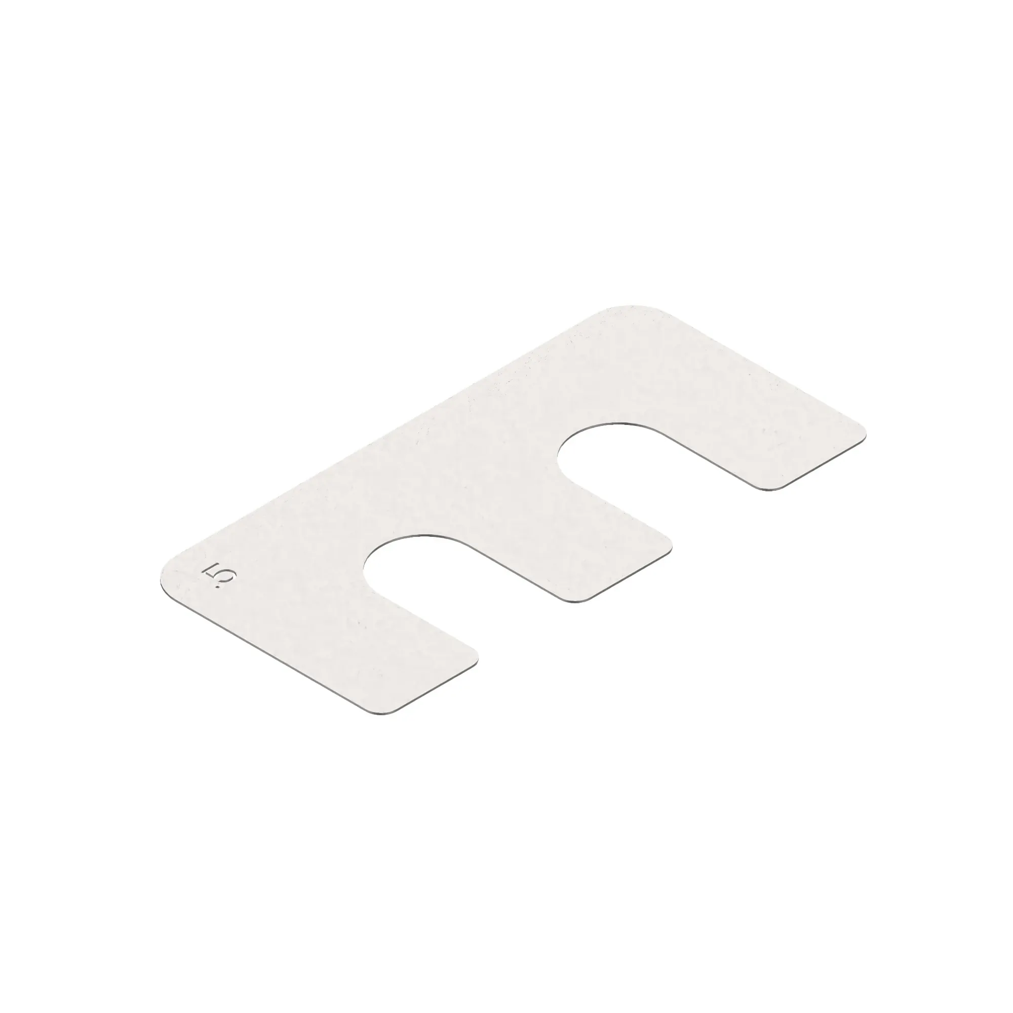 John Deere Rectangular Two Slot Shim - KK49626