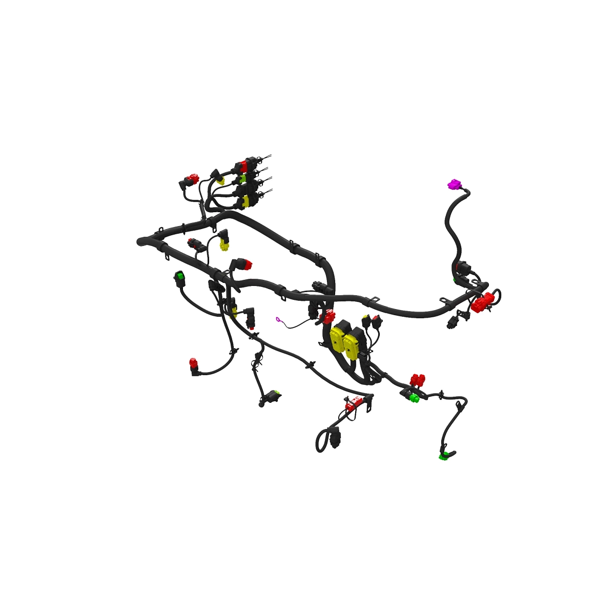 Wiring Harness, 524/544L Ngh Gen 1.