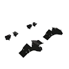 John Deere Wide Track Debris Shield Scraper Kit - BRE10407