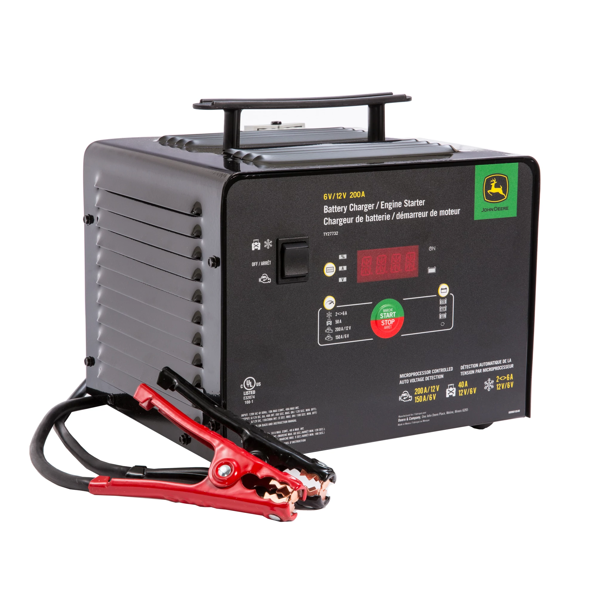 TY27732: Automatic Battery Charger with Engine Start and Timer