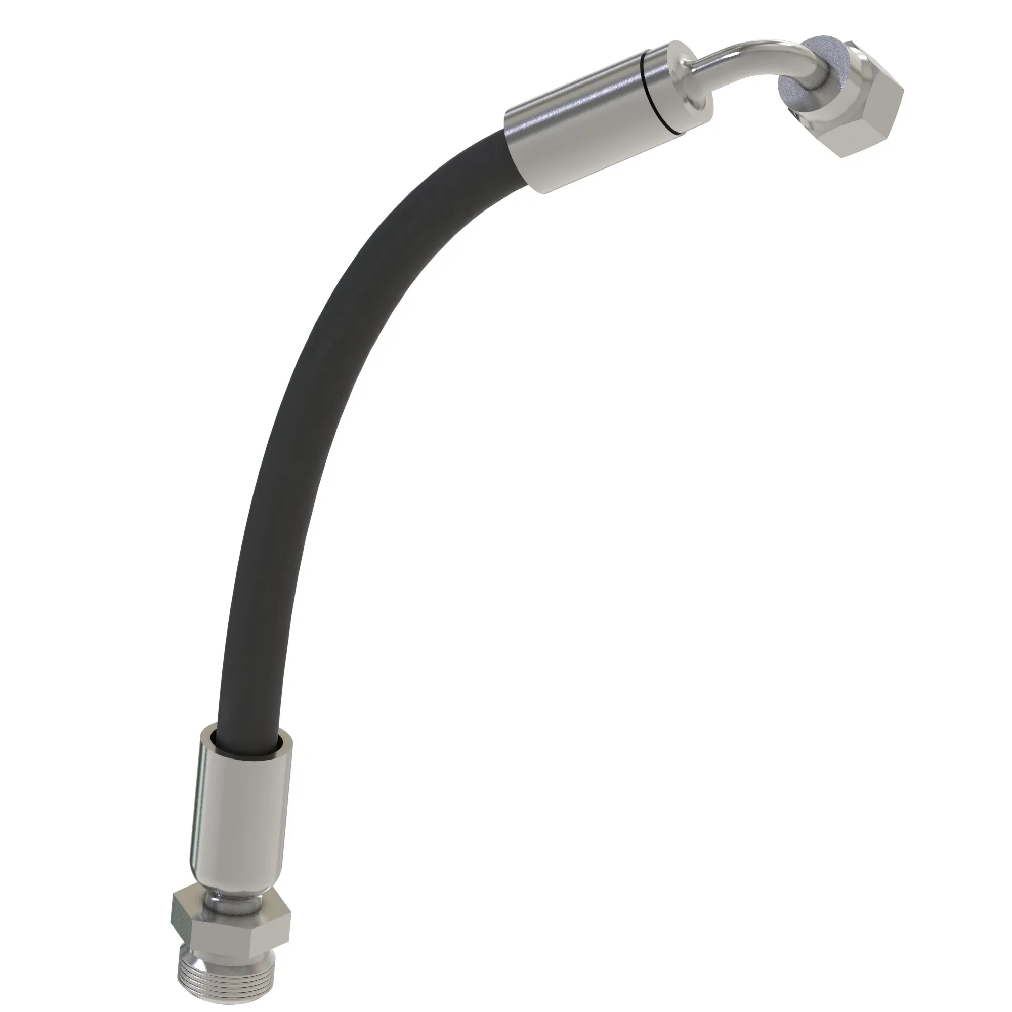 John Deere High Flow Pump Load Sense Hydraulic Hose - RE590095