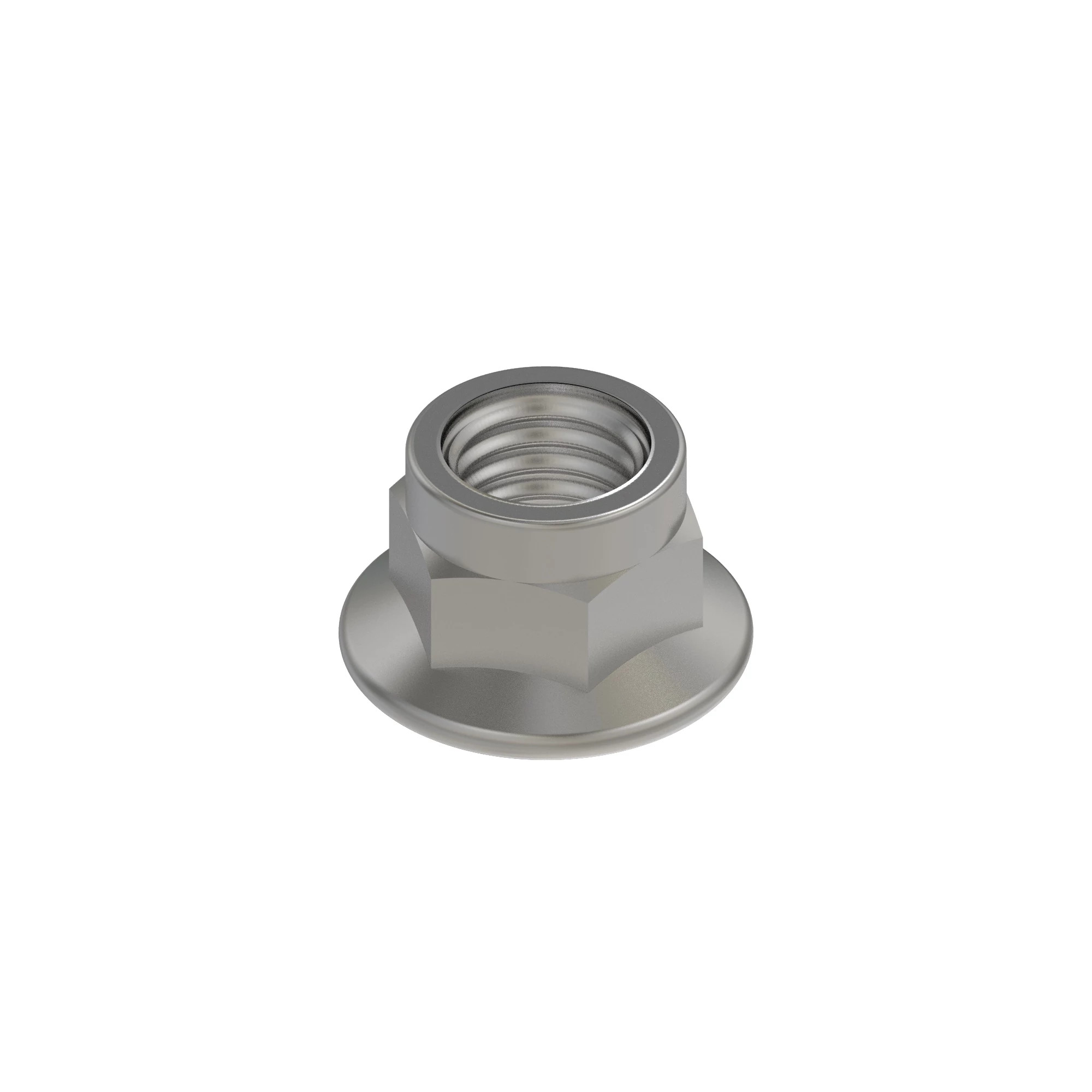 NUT, METRIC, HEX FL, SELF LOCKING