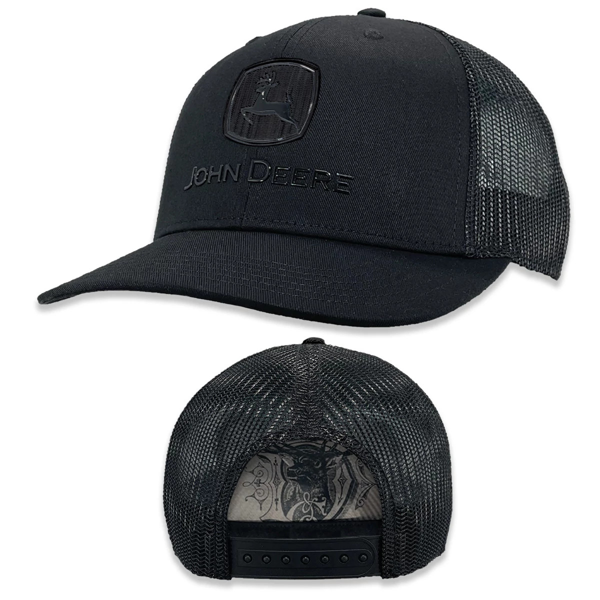Black Chrome Logo Hat
