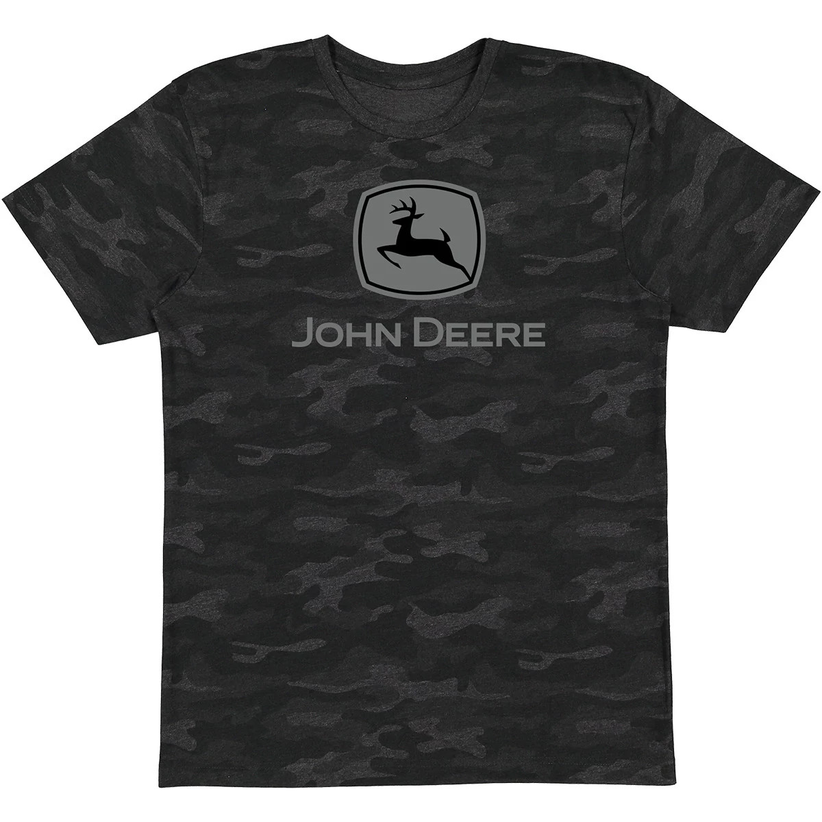 "Camo John Deere Logo T-Shirt"