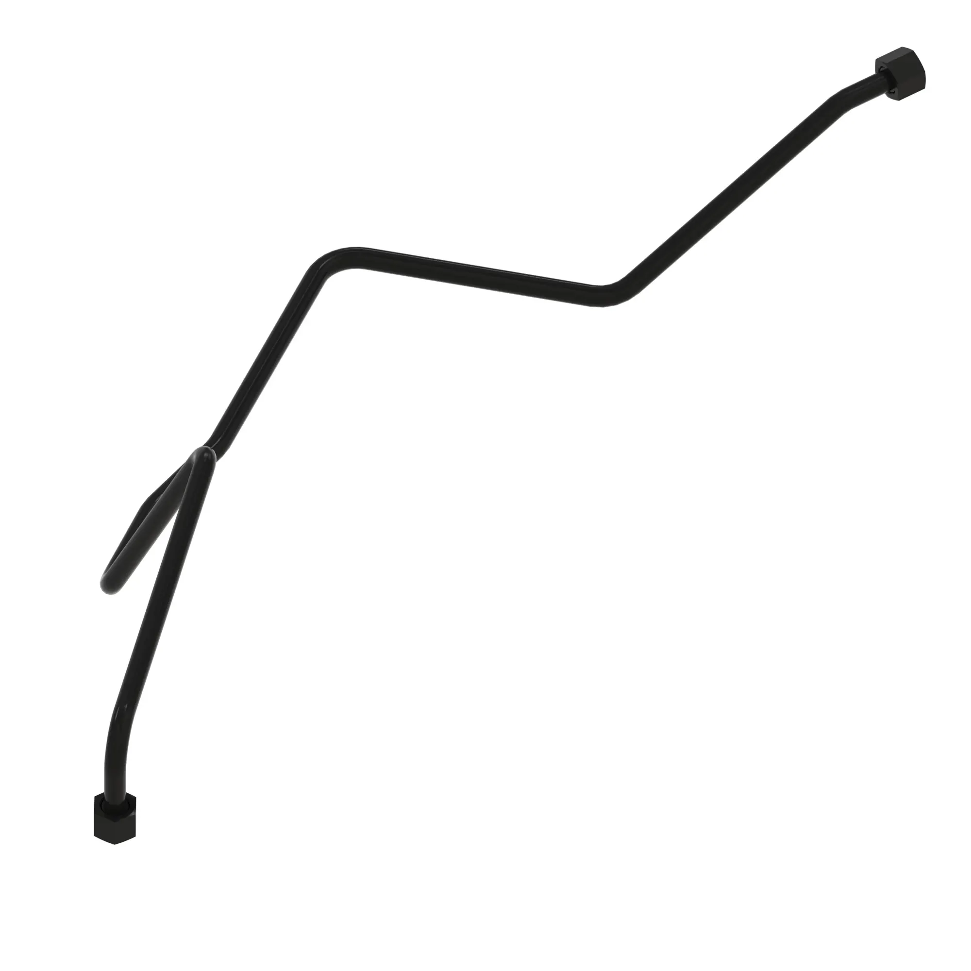 John Deere Rotary Manifold Blade Sideshift Top Oil Line - AT489907
