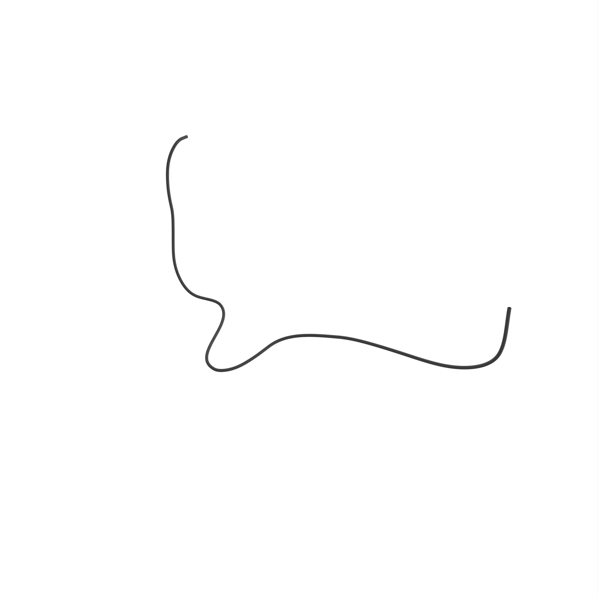 John Deere Fuel Cooler Supply Hose - SU63775