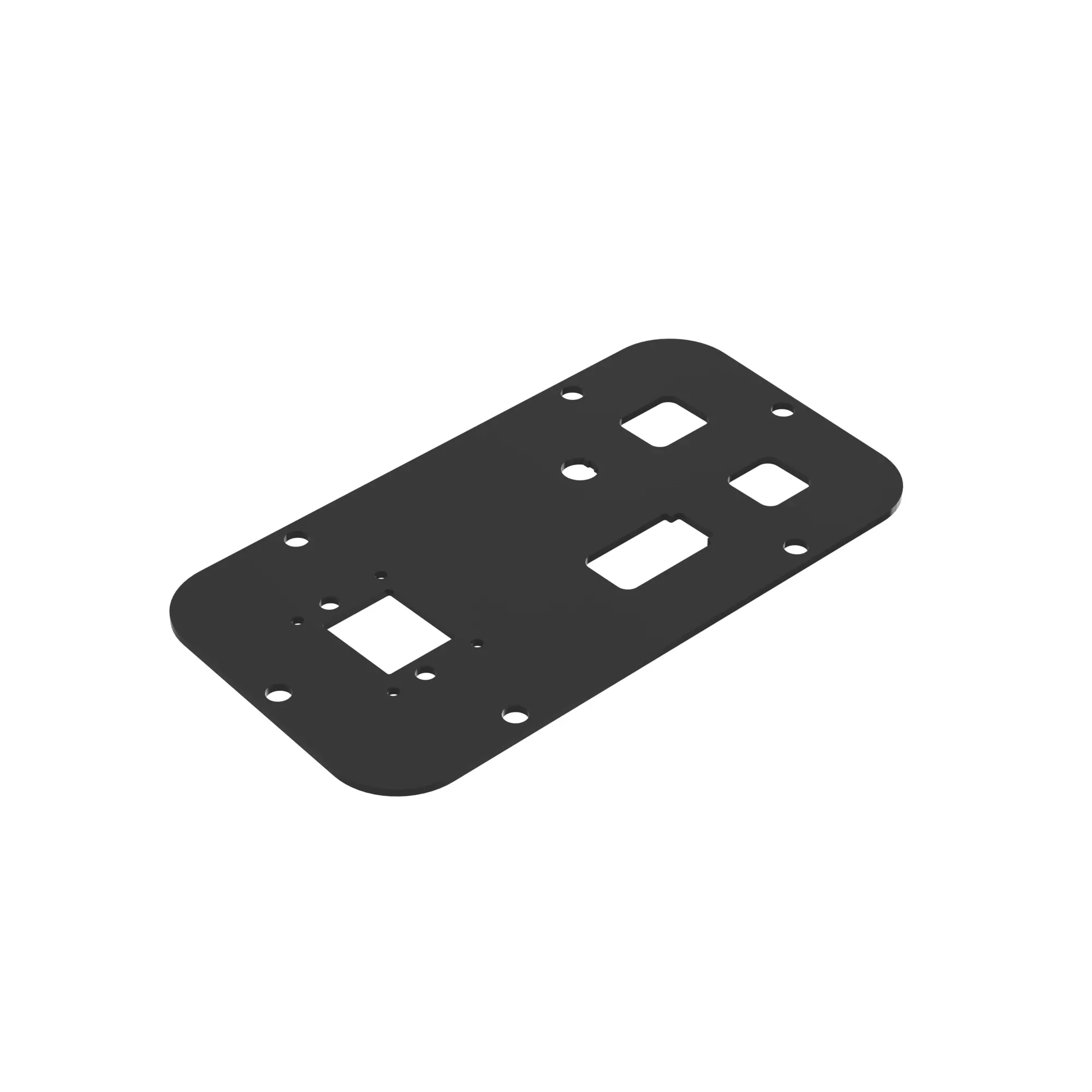 John Deere Cab Wall Flat Titan Plate - HXE144535