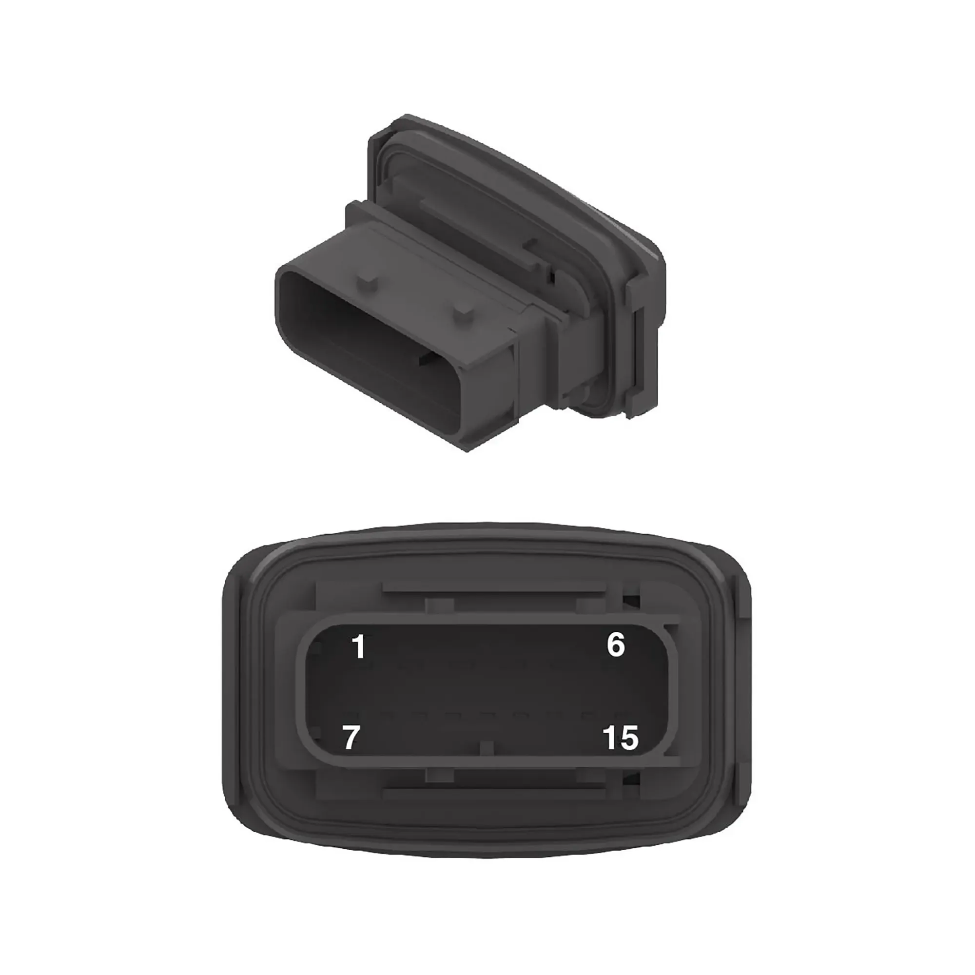 John Deere Elec. Connector Housing - 57M16108