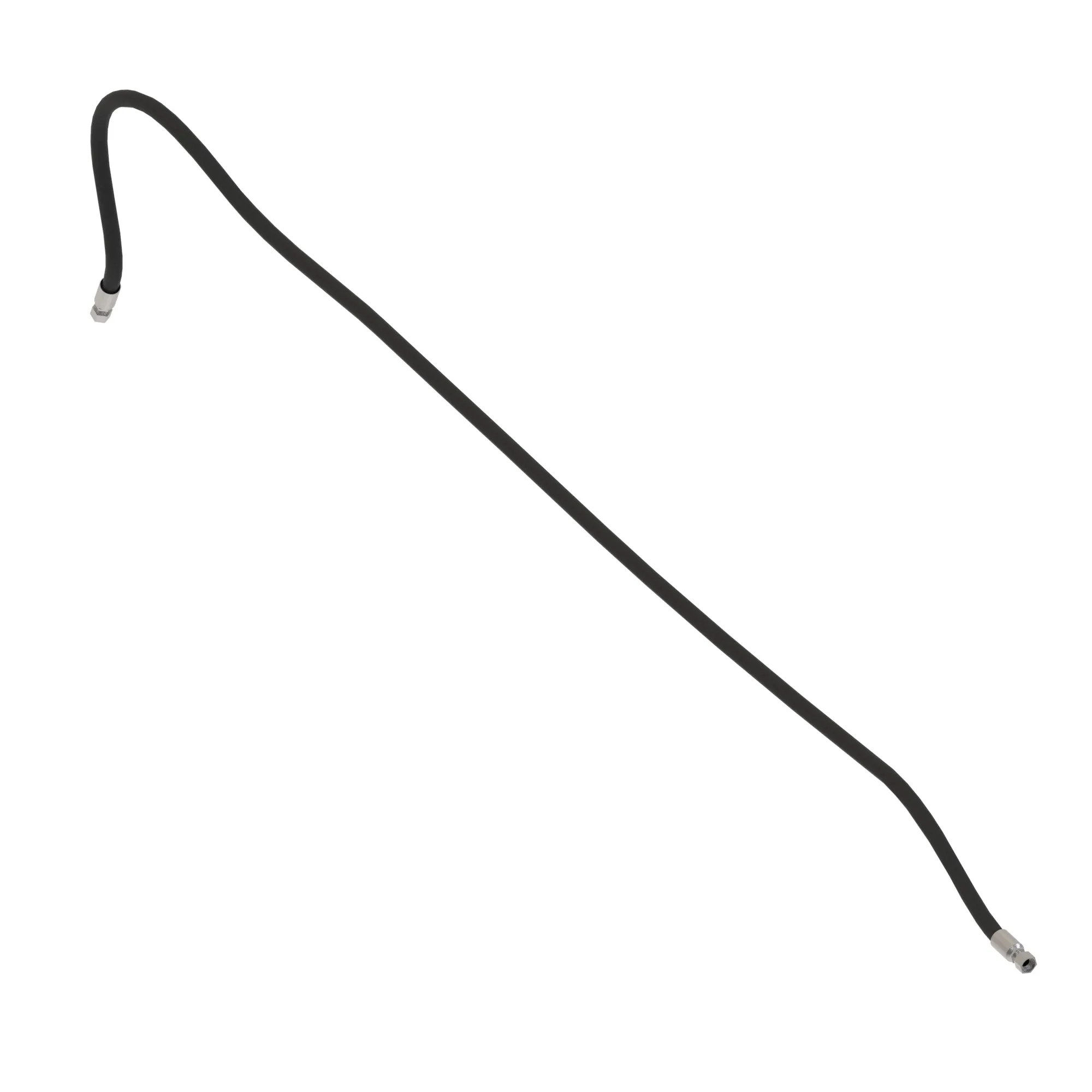 John Deere Vulcanized Rubber Hydraulic Hose with Nylon Braid - AT431782