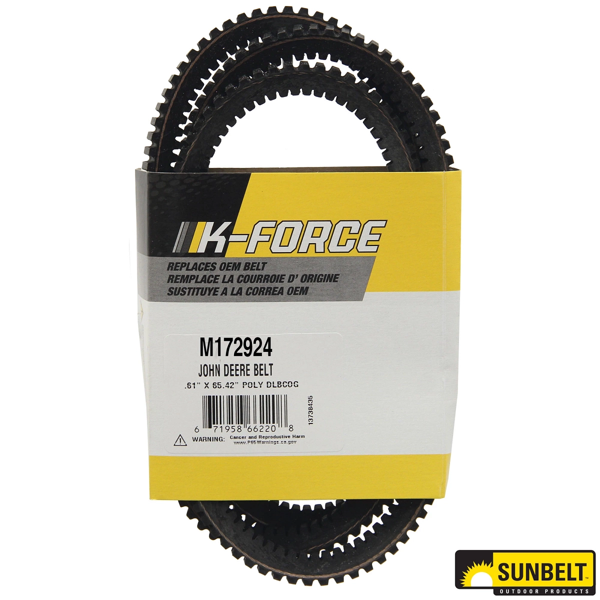 Sub to M154897 Belt