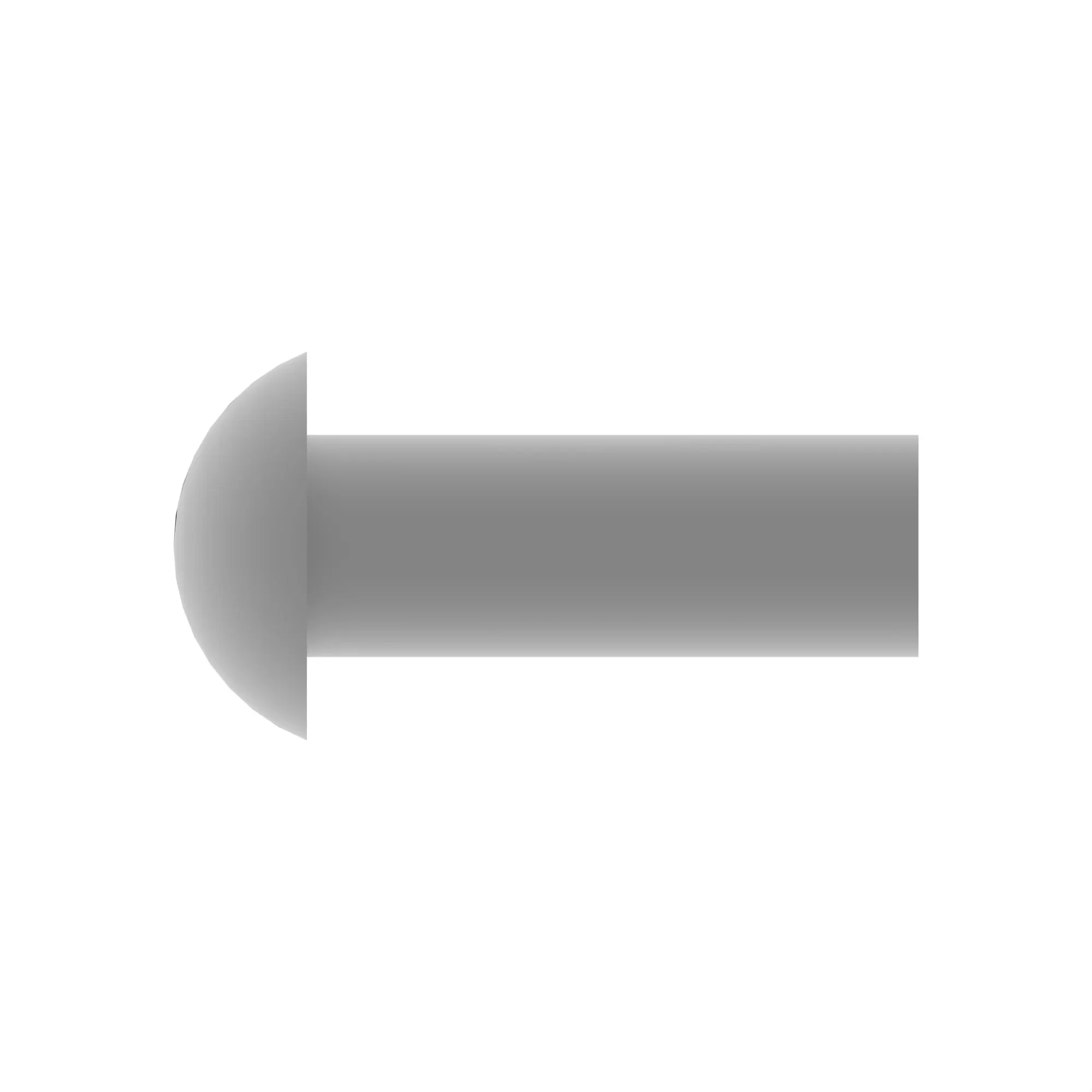 RIVET, SOLID, BUTTON HEAD
