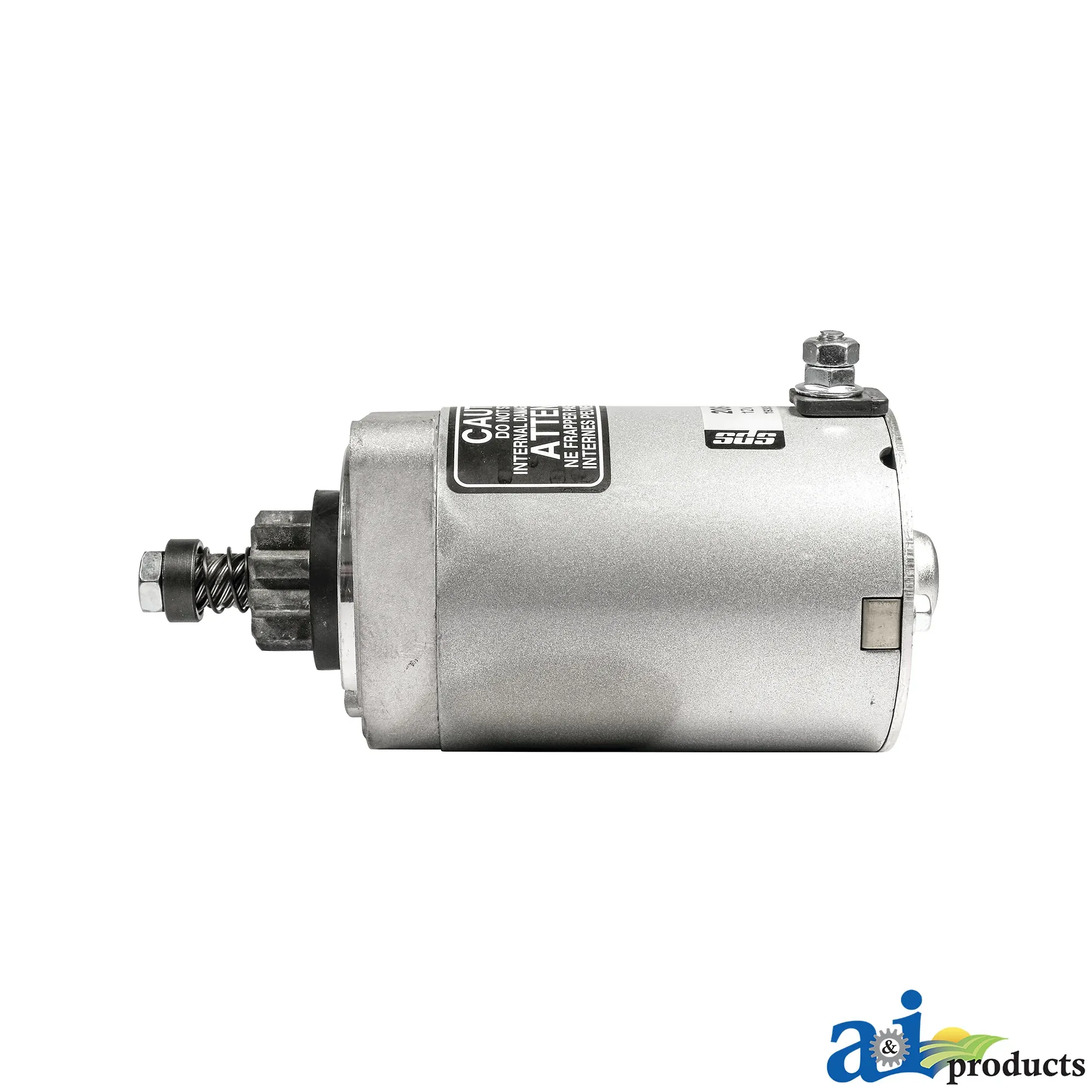 Starter Motor, 12 Volts