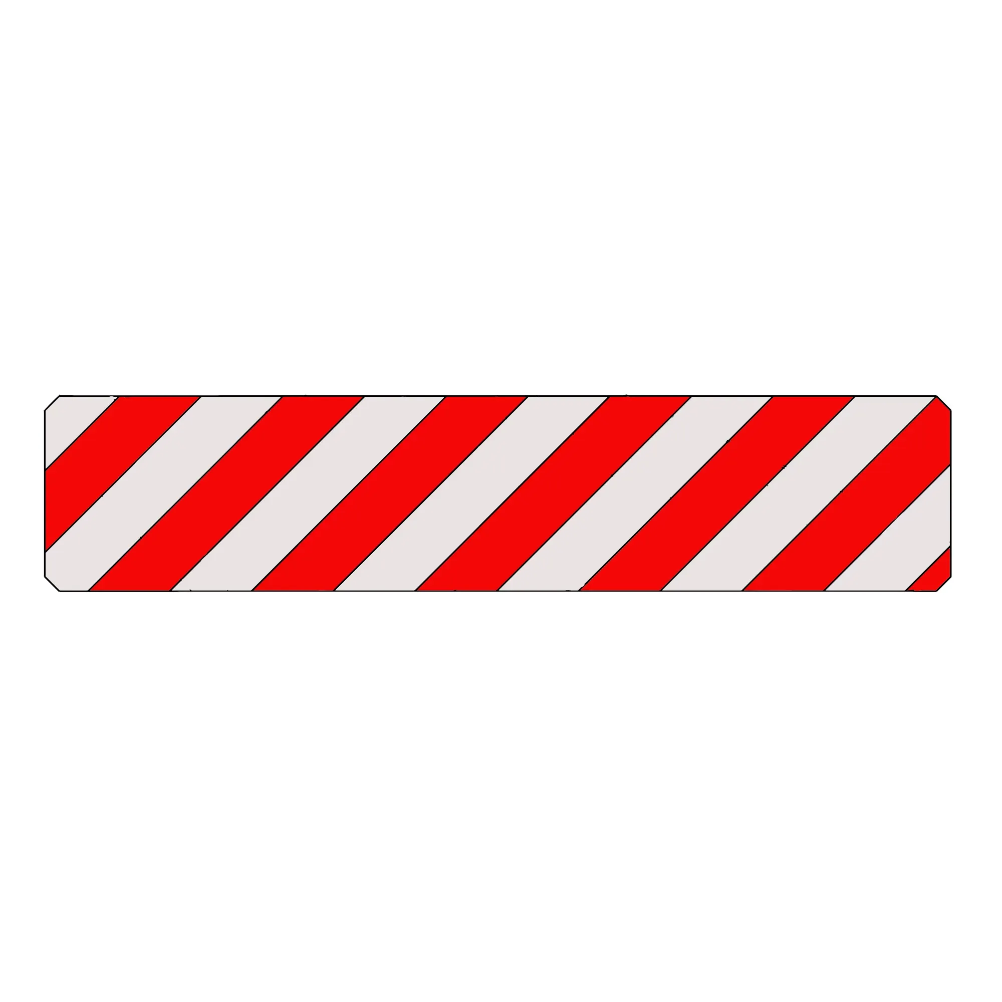 John Deere Label, Warning Stripes - F655113