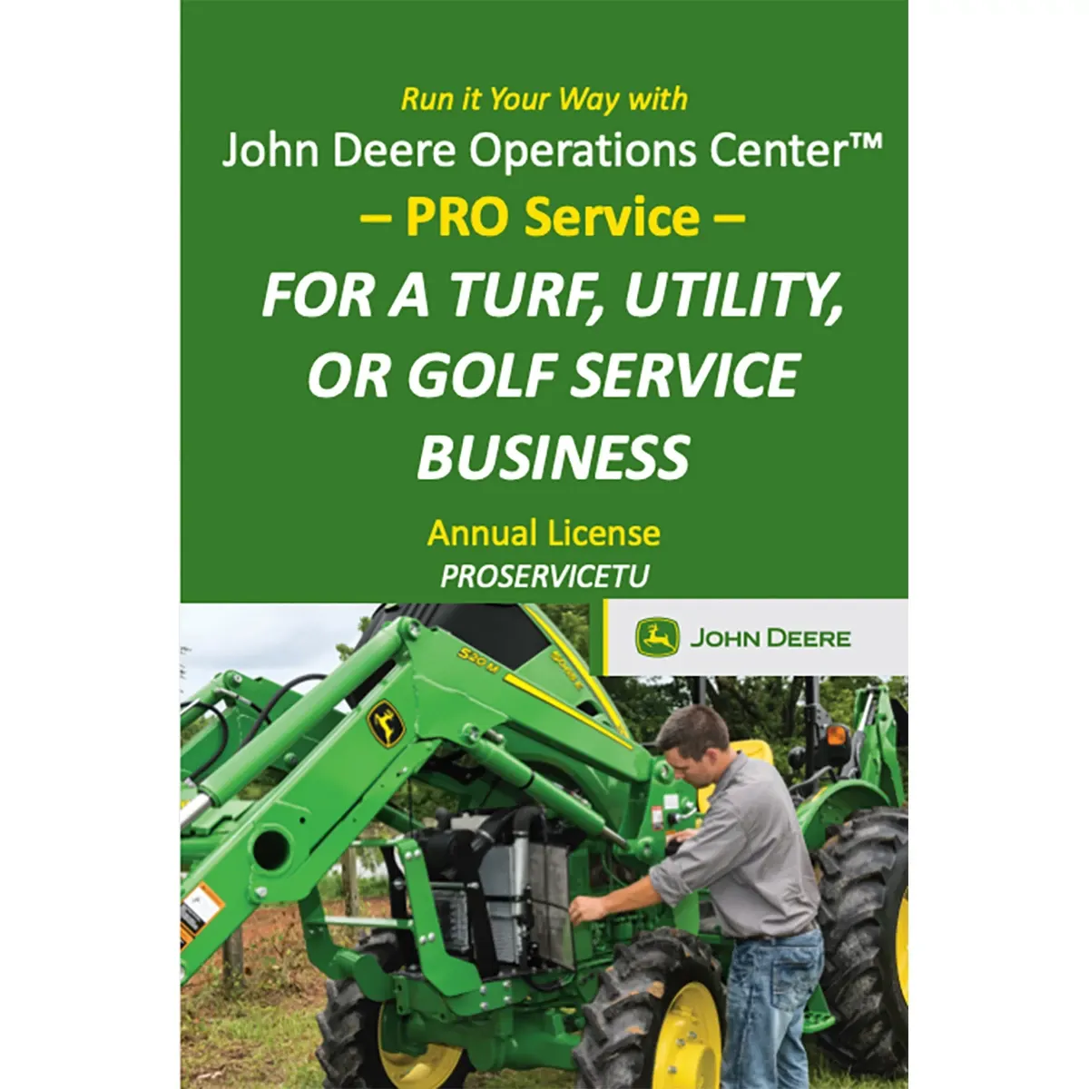 Operations Center PRO Service - Service Business - Turf, Utility, and Golf (Annual License)