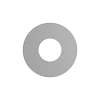 WASHER, METALLIC, ROUND HOLE