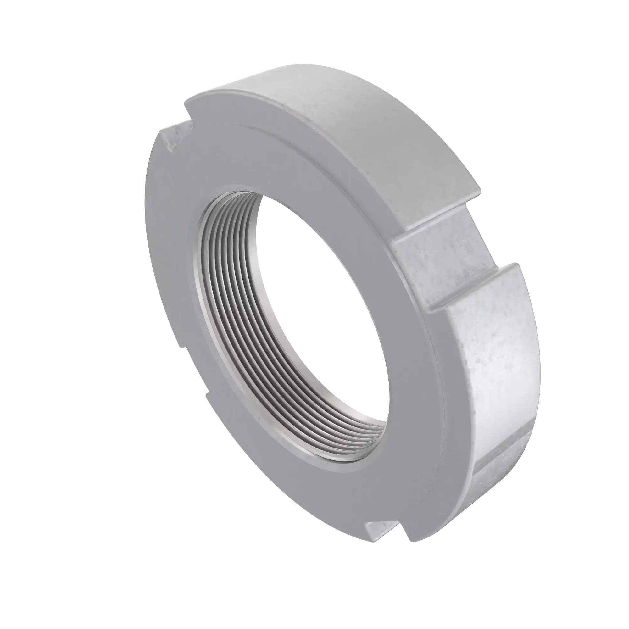 NUT, SLOTTED, M35X1.5 DIN1804-W