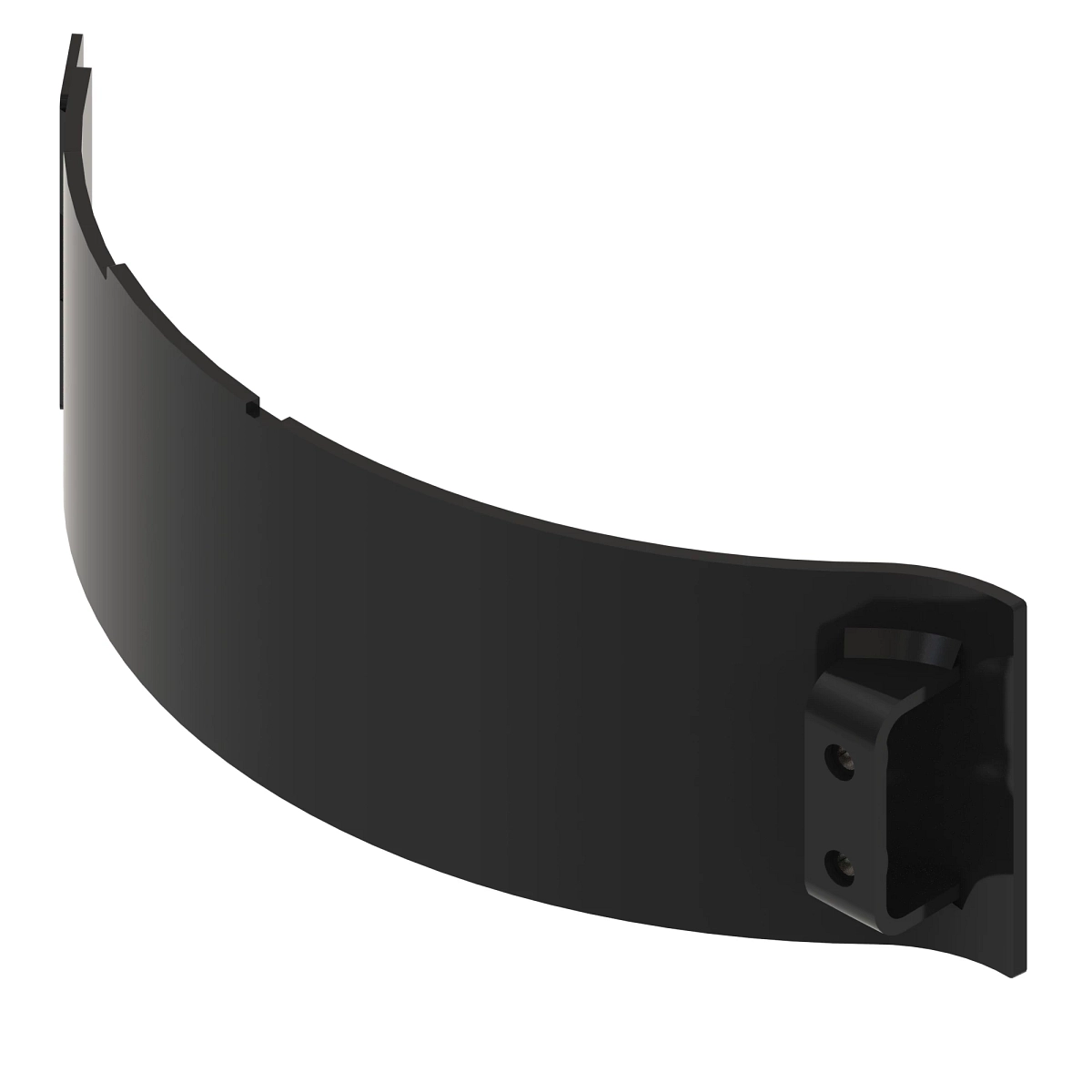 Deflector, 48" Moving Baffle Weldme