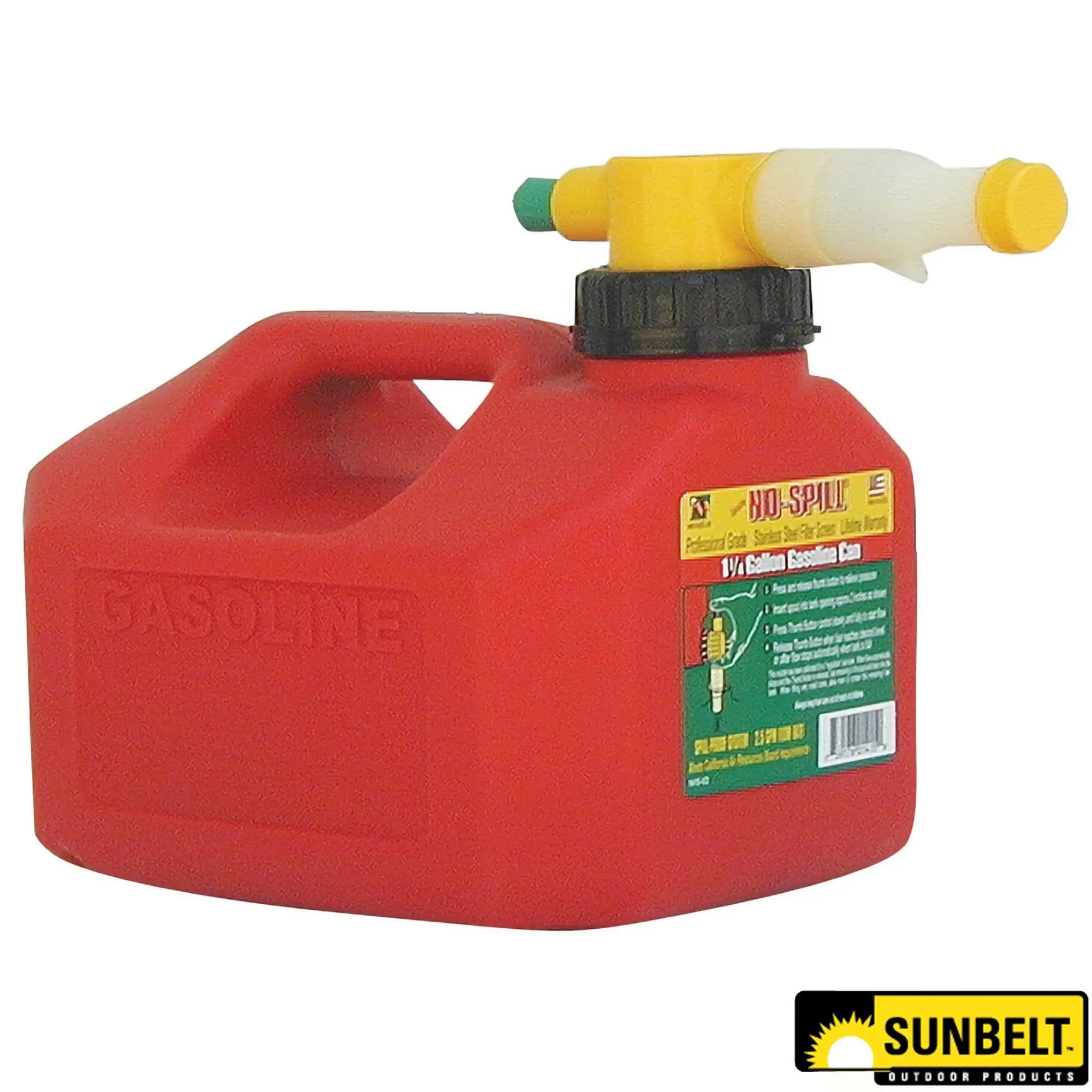 Sunbelt No-Spill CARB Fuel Can (1.25 Gallon) - A-B1NS1415