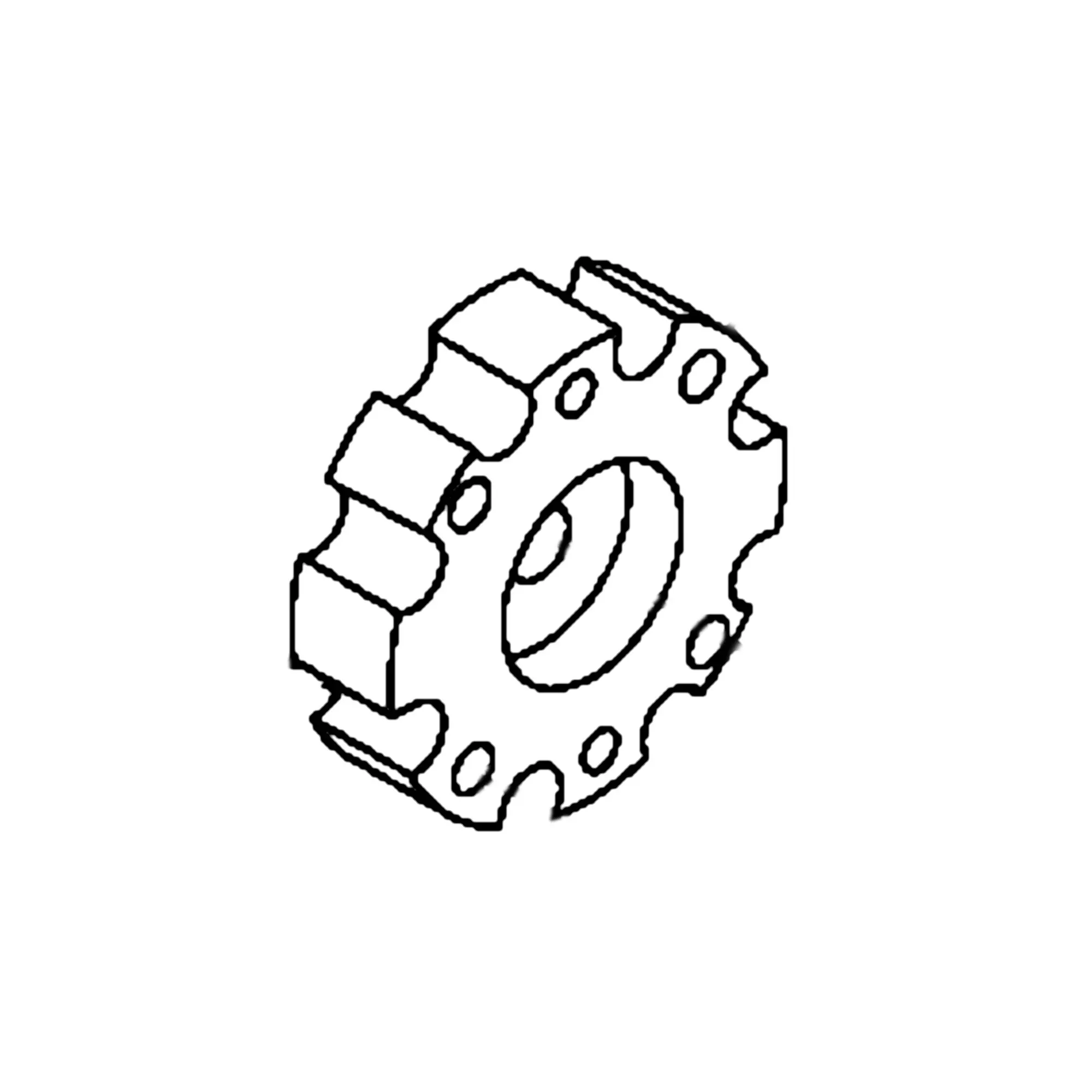 John Deere Brake Disk Hub - N204687