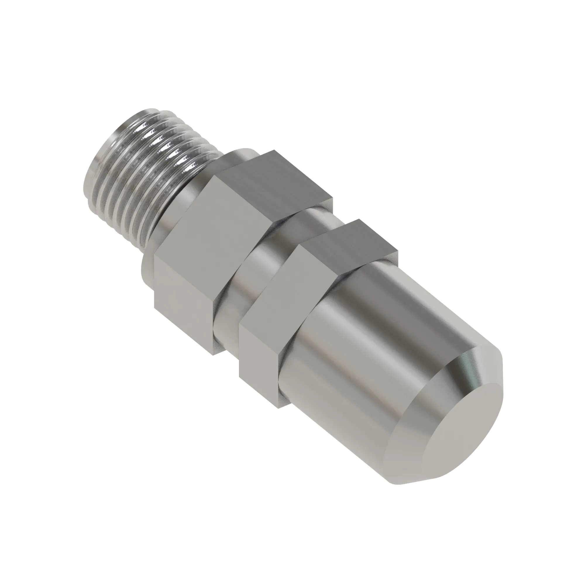 John Deere Steel Threaded Fitting - F024669