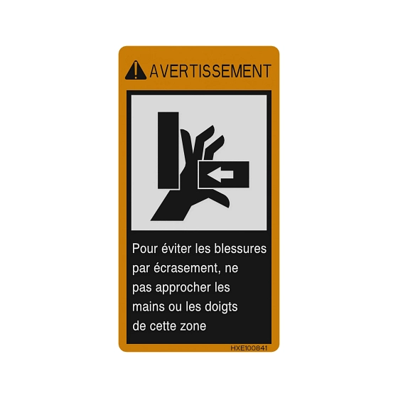 John Deere Label - HXE100841