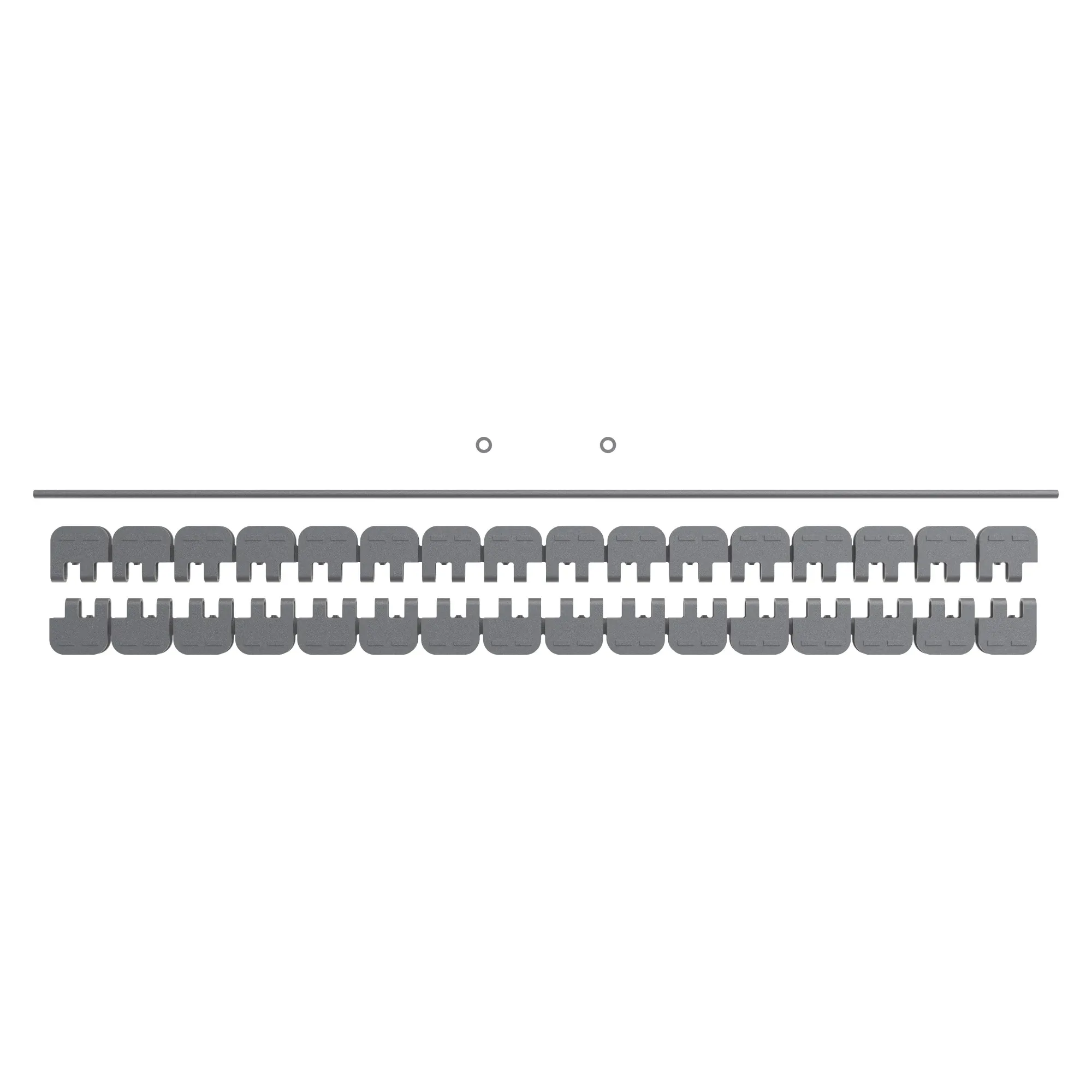 CLIP KIT, LACING  CLIP KIT FOR 16 I