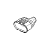John Deere Air Filter Housing - AL167995