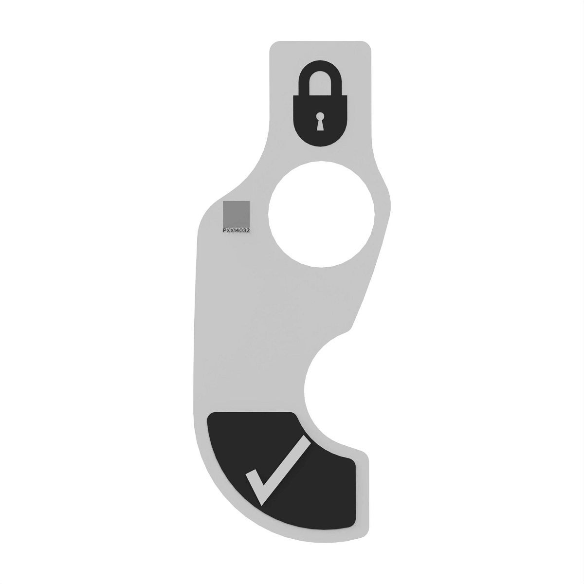 Label, Can Indicator Decal LH, Aml