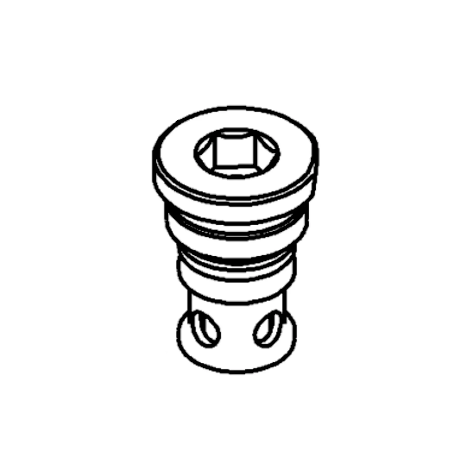 John Deere Control Valve Plug - F074946
