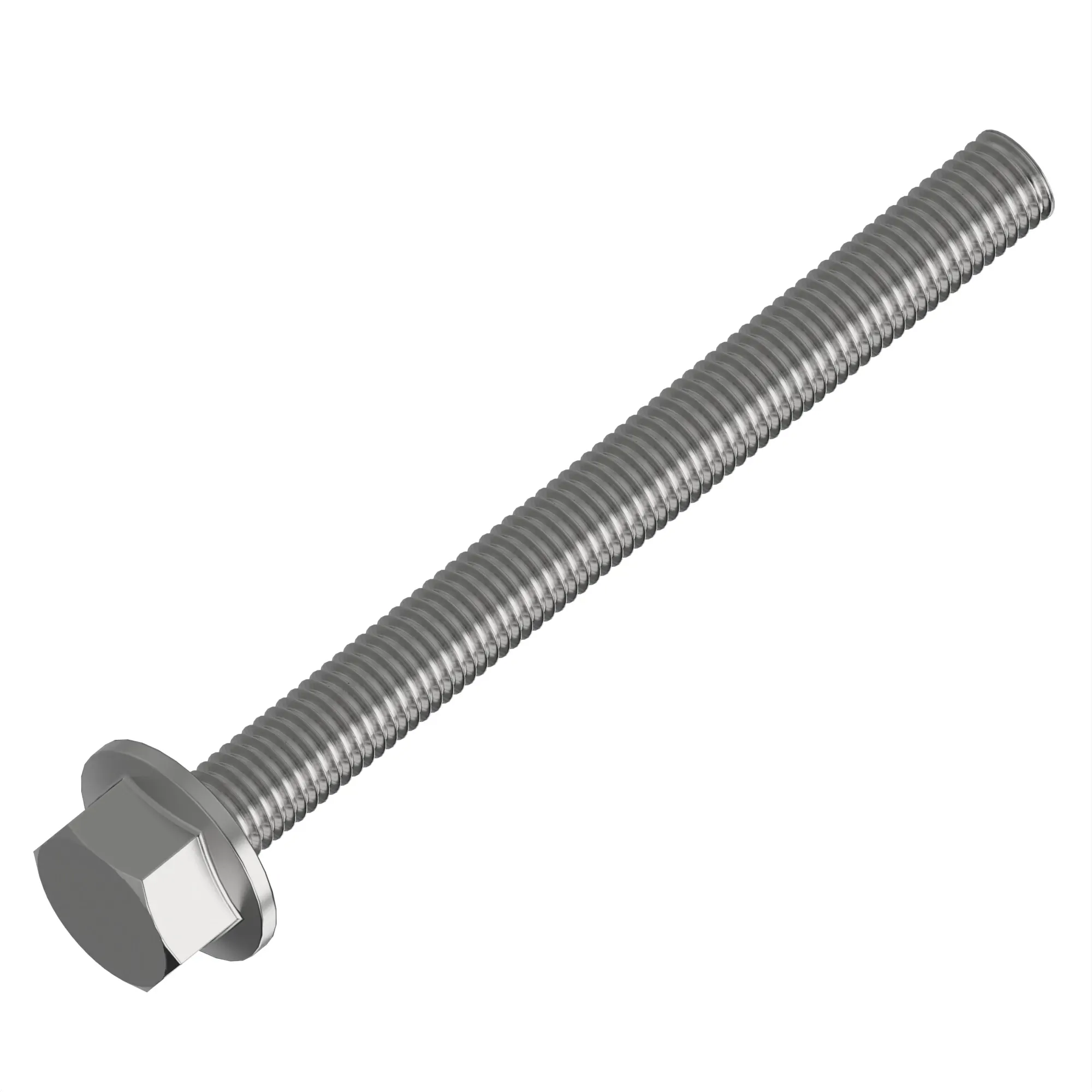 John Deere Hexagonal Head Flanged Screw, M6 X 65 - 19M8804
