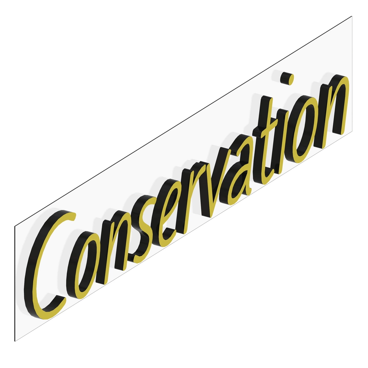 Decal, Conservation (Lg)
