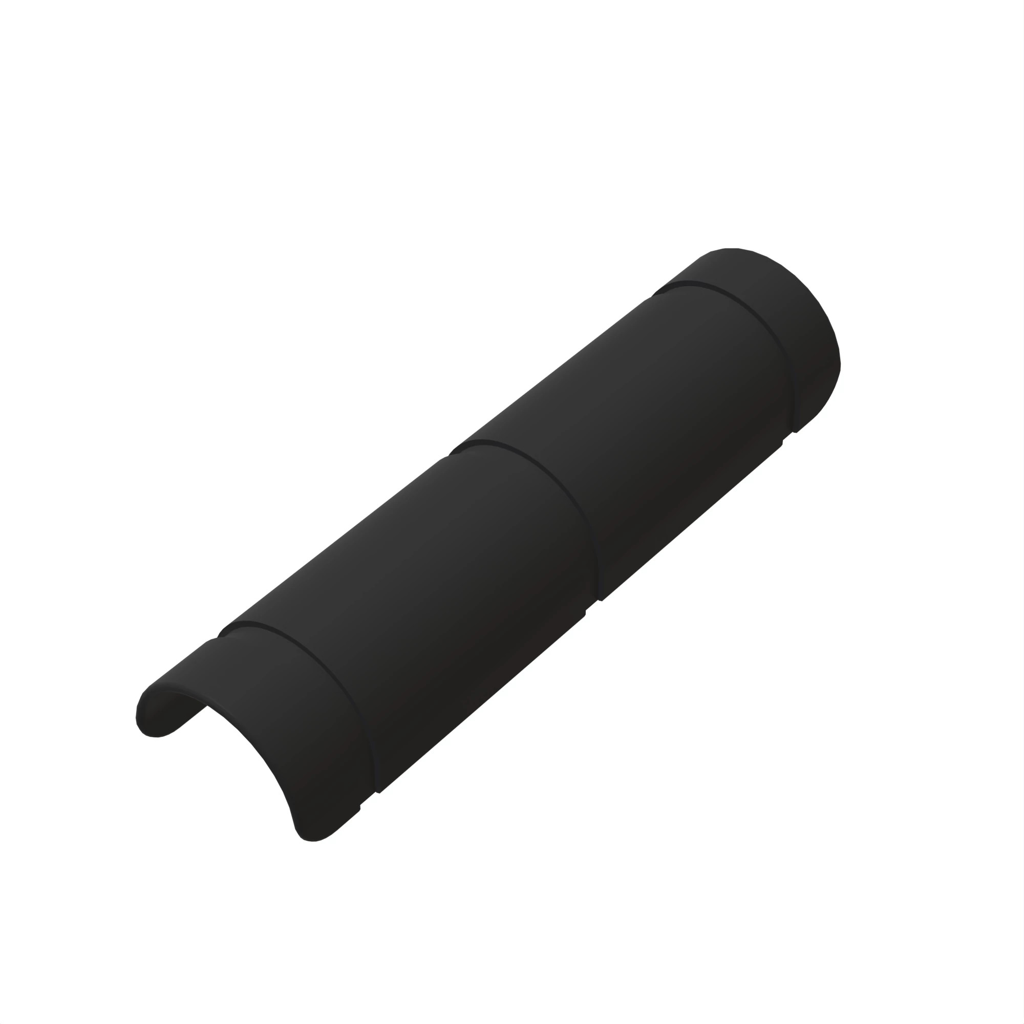 HOSE GUARD, HOSE PROTECTOR, 8" BLAC