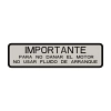 John Deere Important Label, Spanish - M94113
