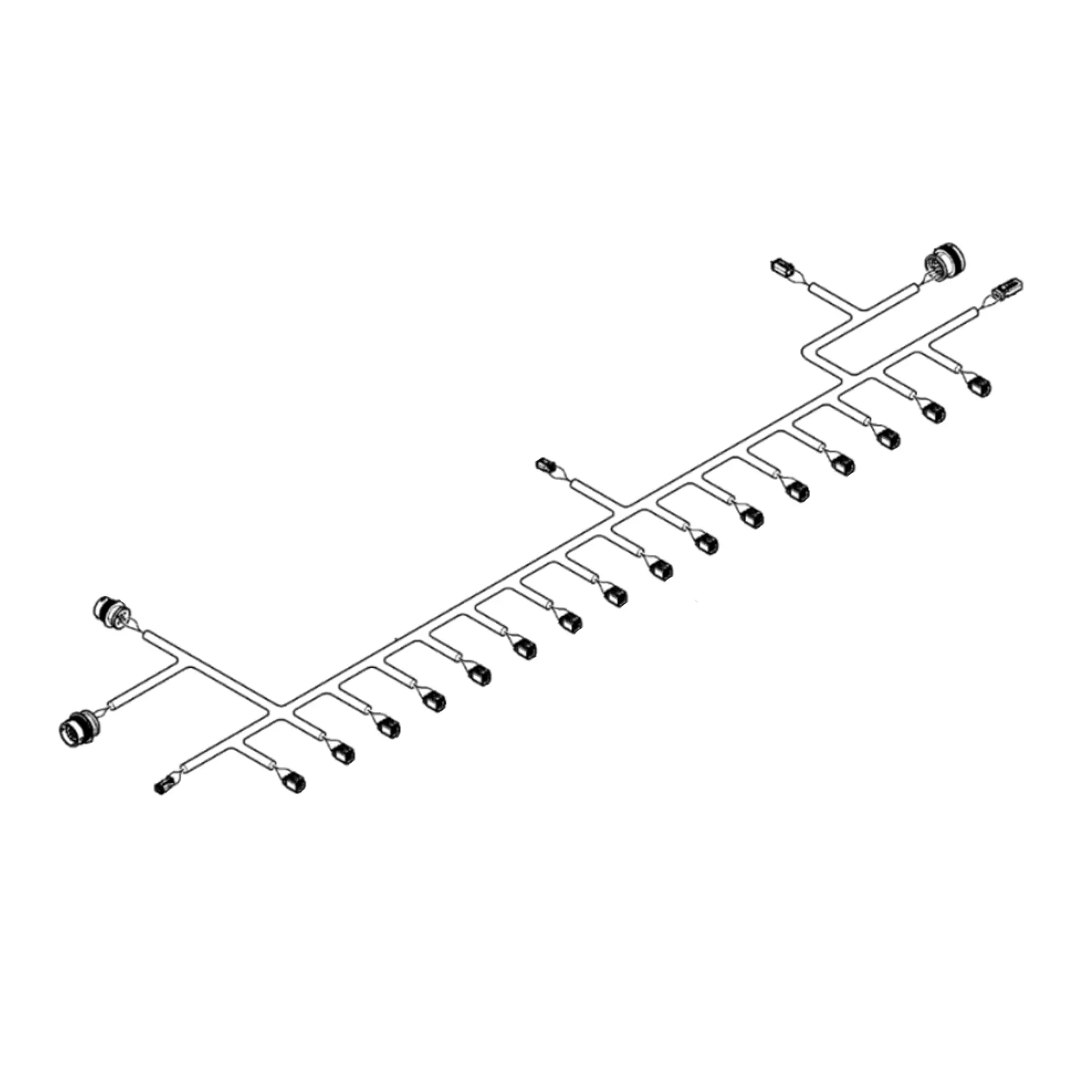 John Deere Primary Wiring Harness, Right Side - AKK43104