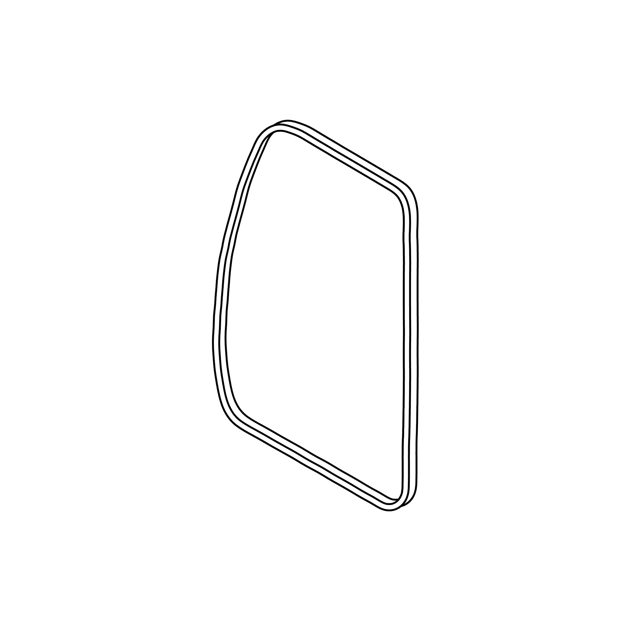 John Deere Cab Door Isolator - FXB00000987