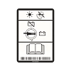John Deere Battery Disconnect Label - R558819